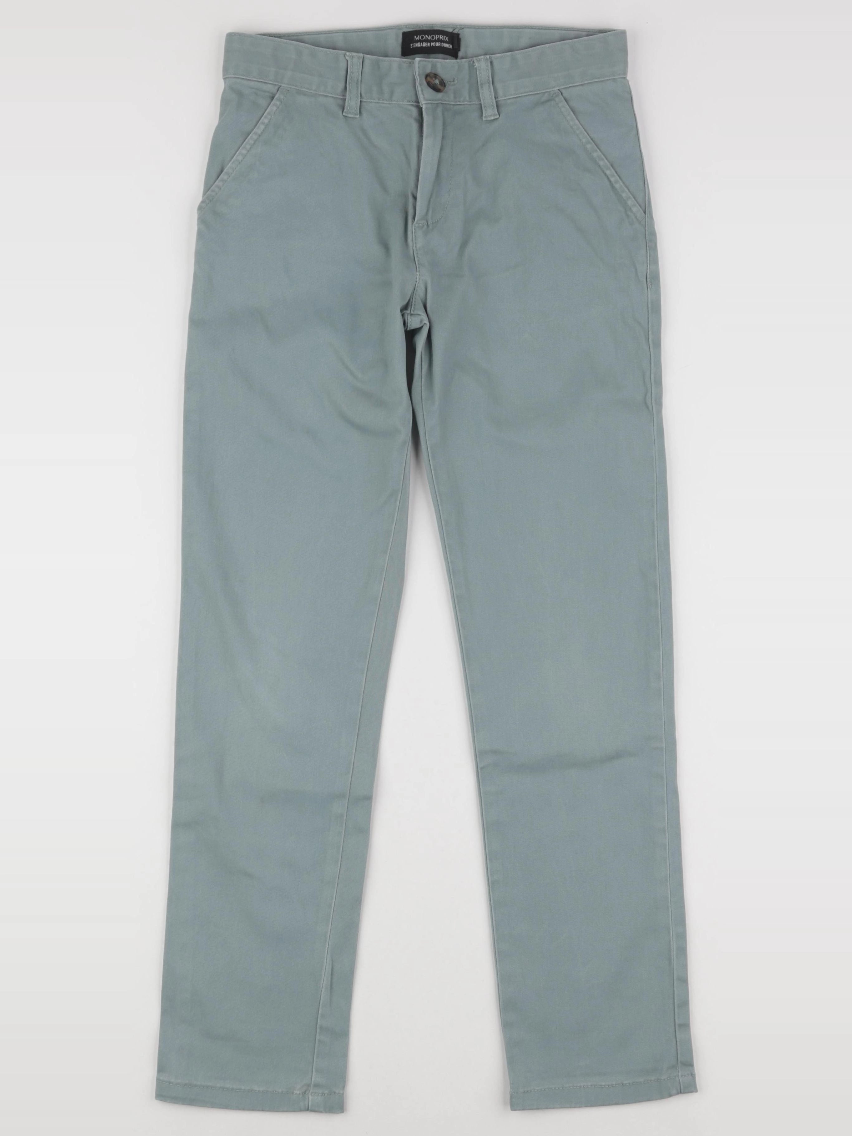 Monoprix - jean vert - 10 ans