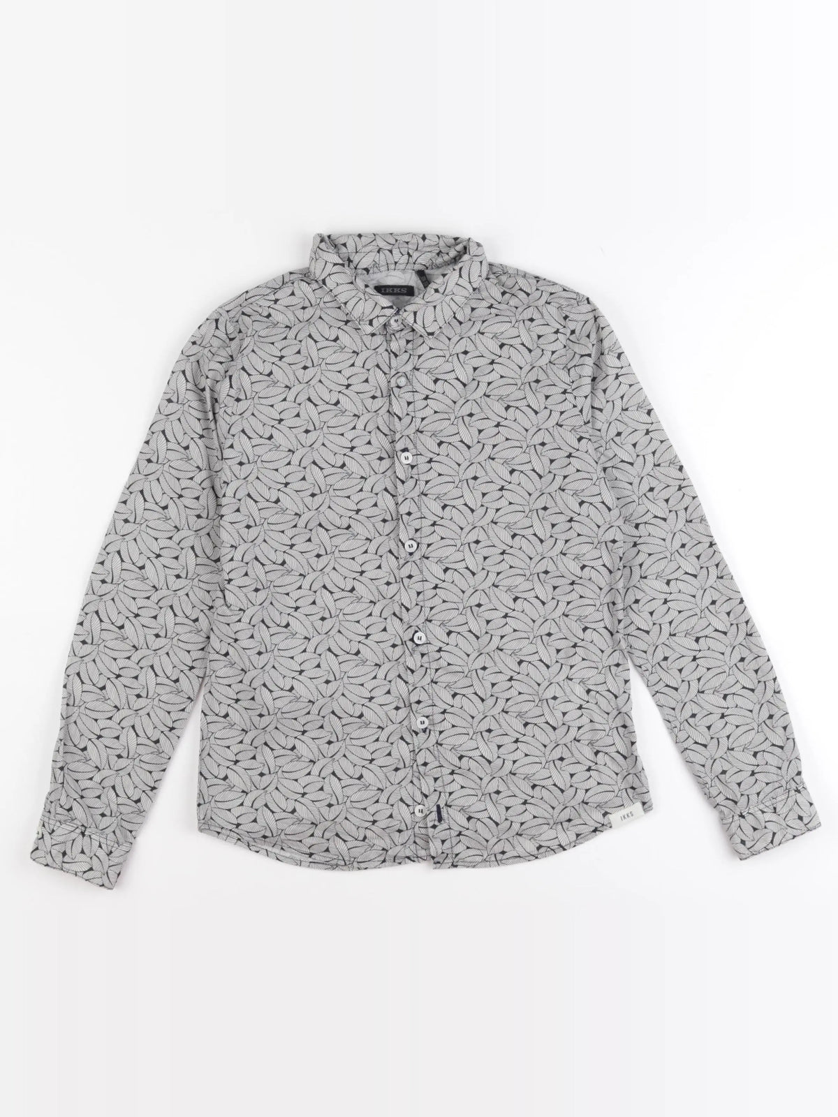 IKKS - chemise bleu - 10 ans
