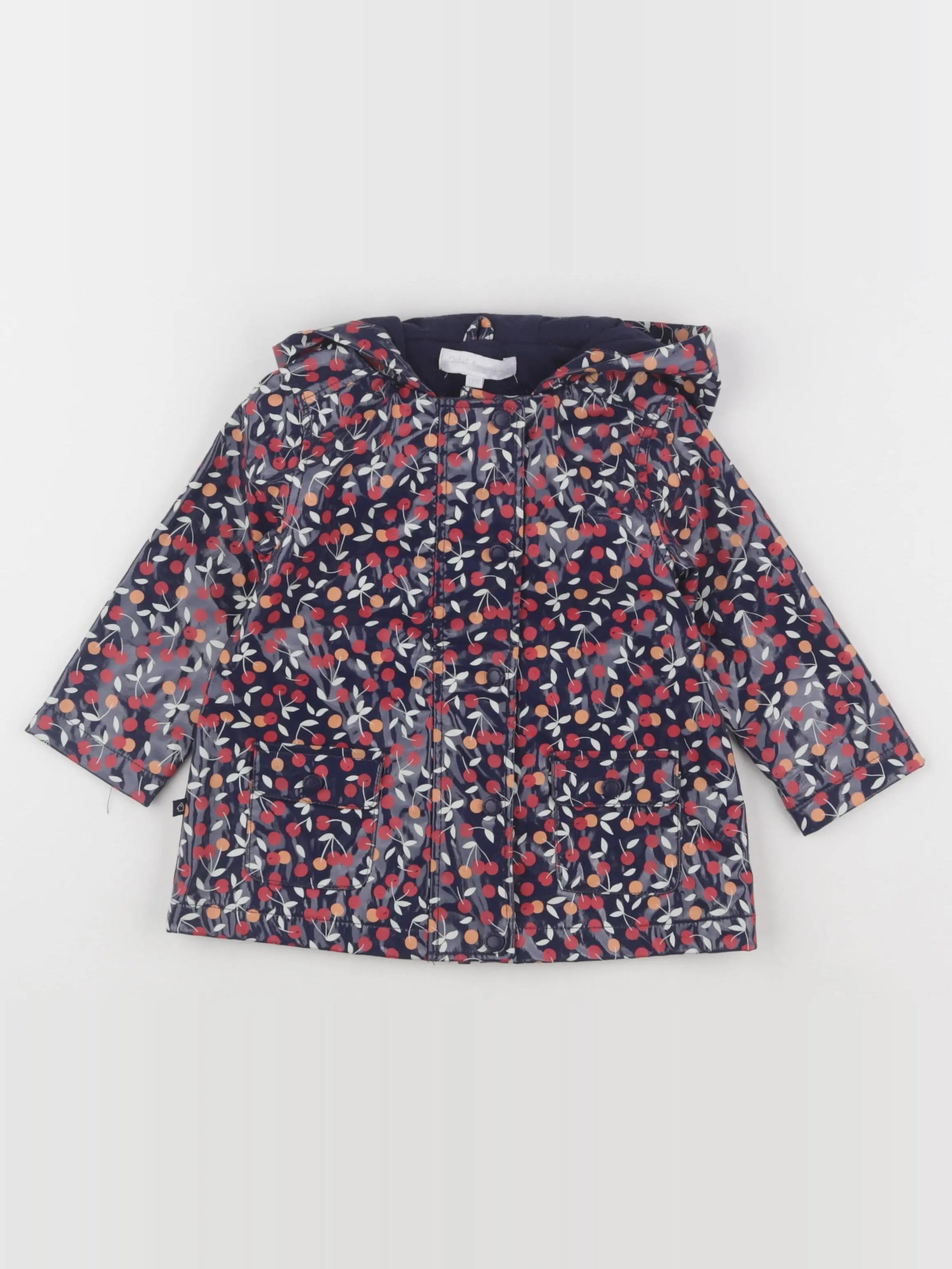 Cadet Rousselle - imperméable bleu - 12 mois