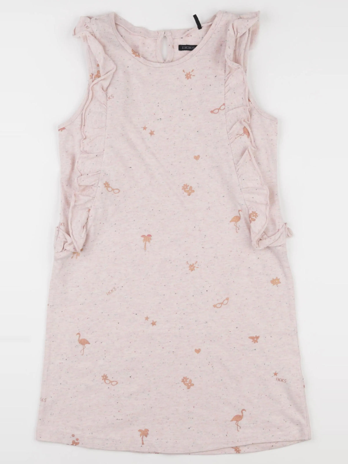 IKKS - robe rose - 10 ans