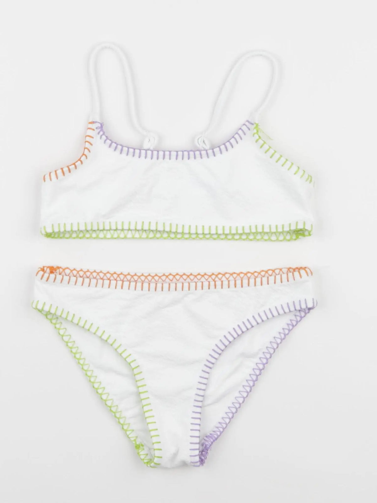 Zara - maillot de bain blanc - 8/9 ans