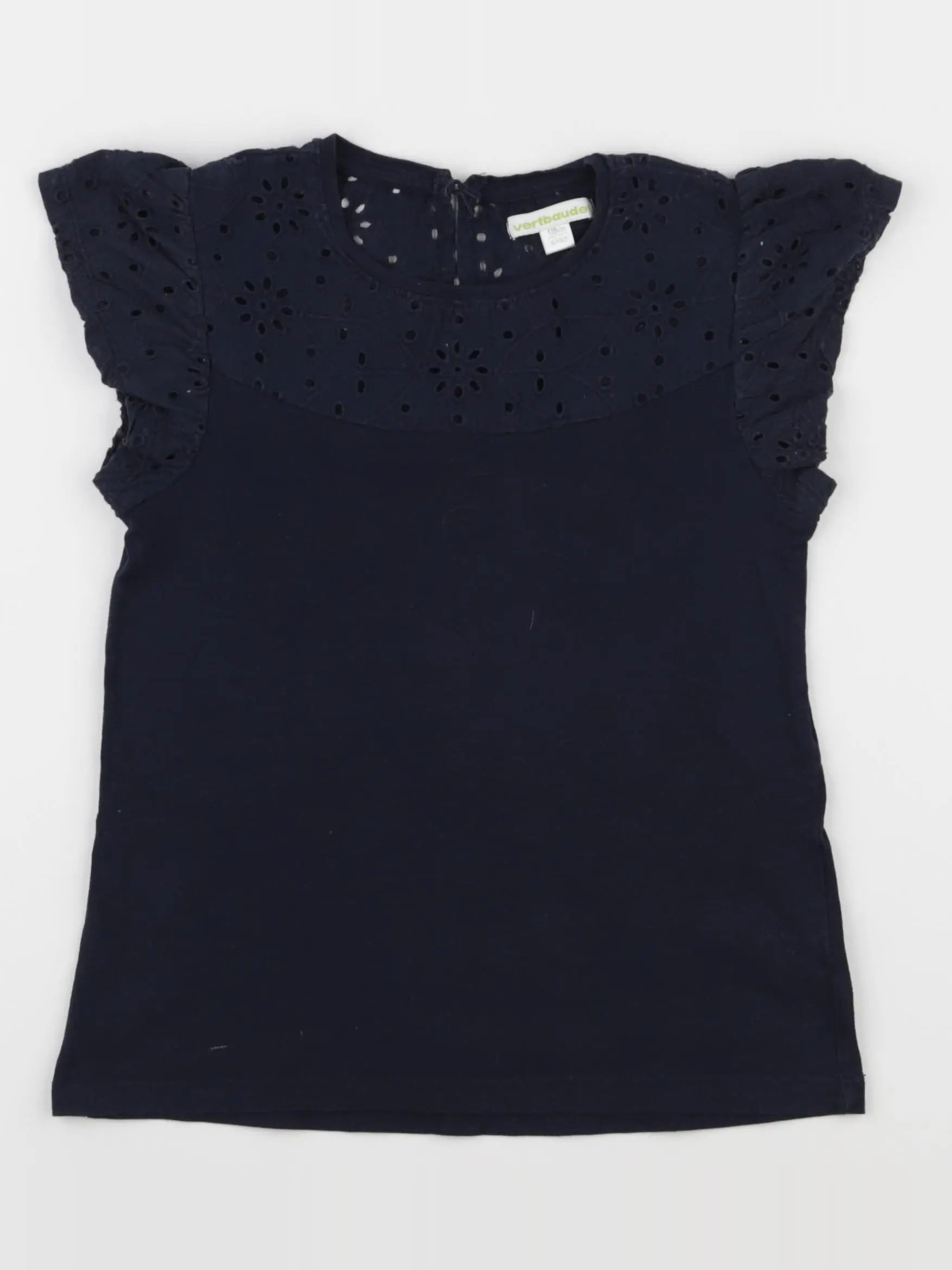 Vertbaudet - tee-shirt bleu - 8 ans