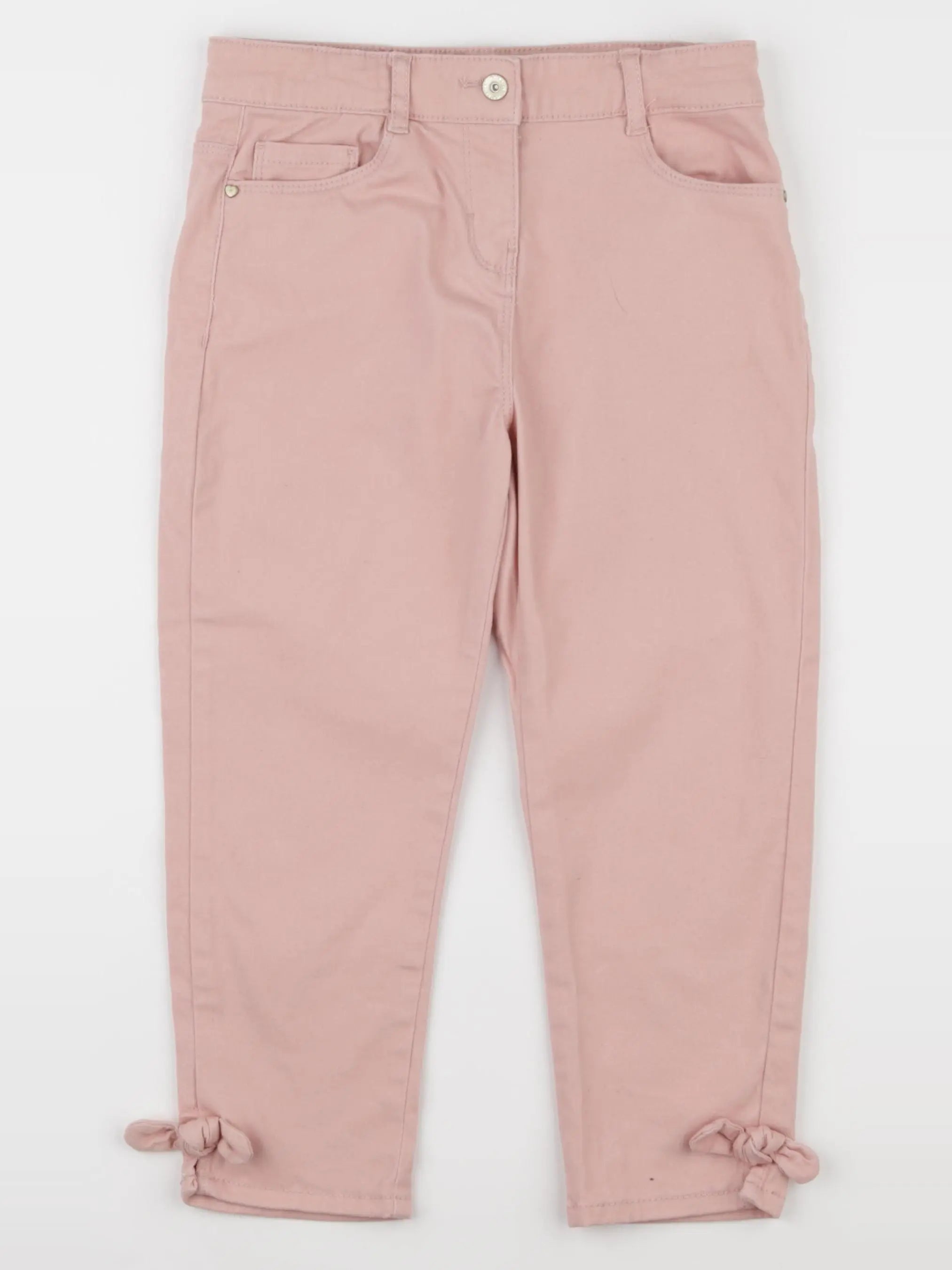 Vertbaudet - pantacourt rose - 9 ans