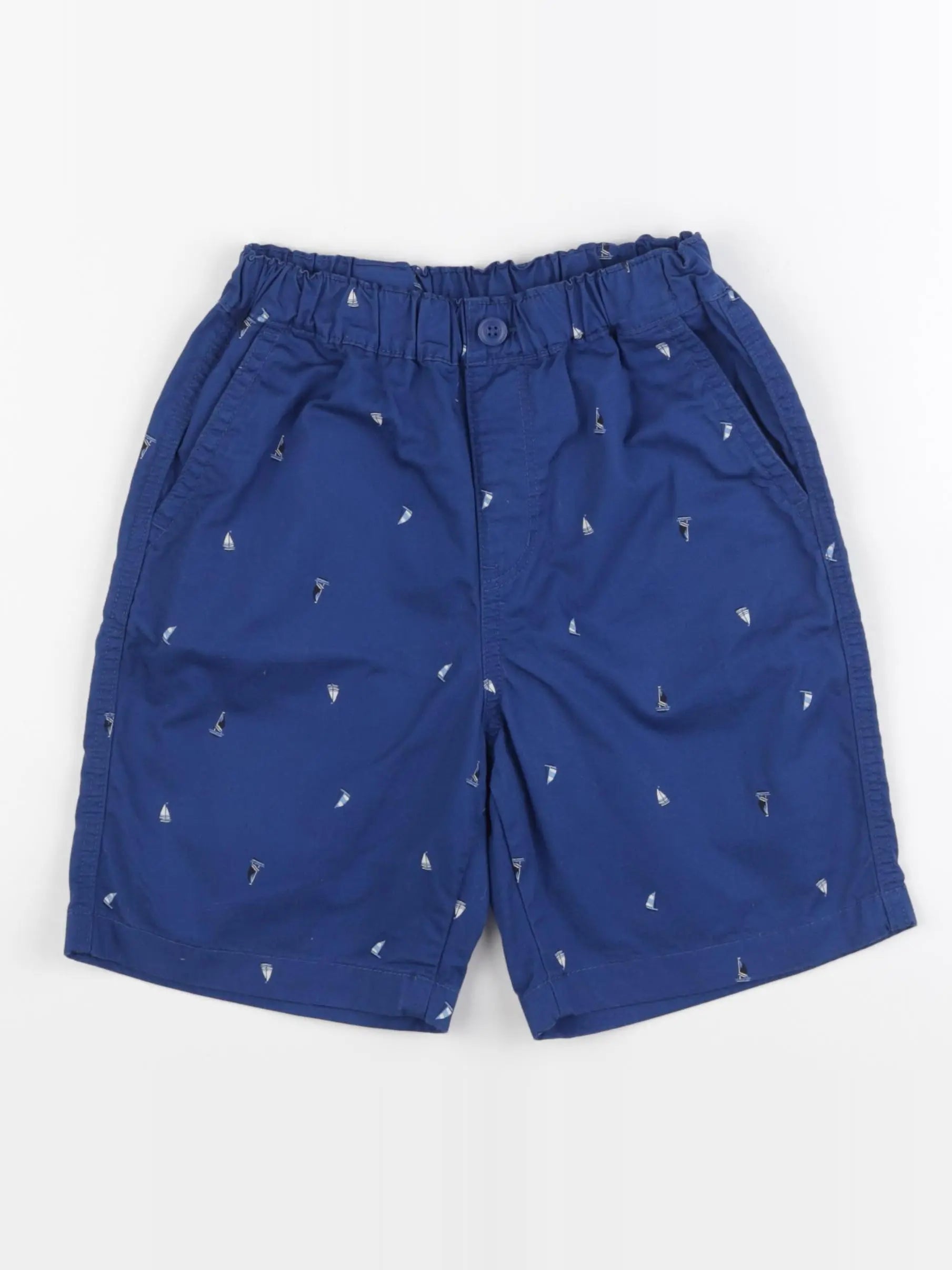 Uniqlo - short bleu - 5/6 ans