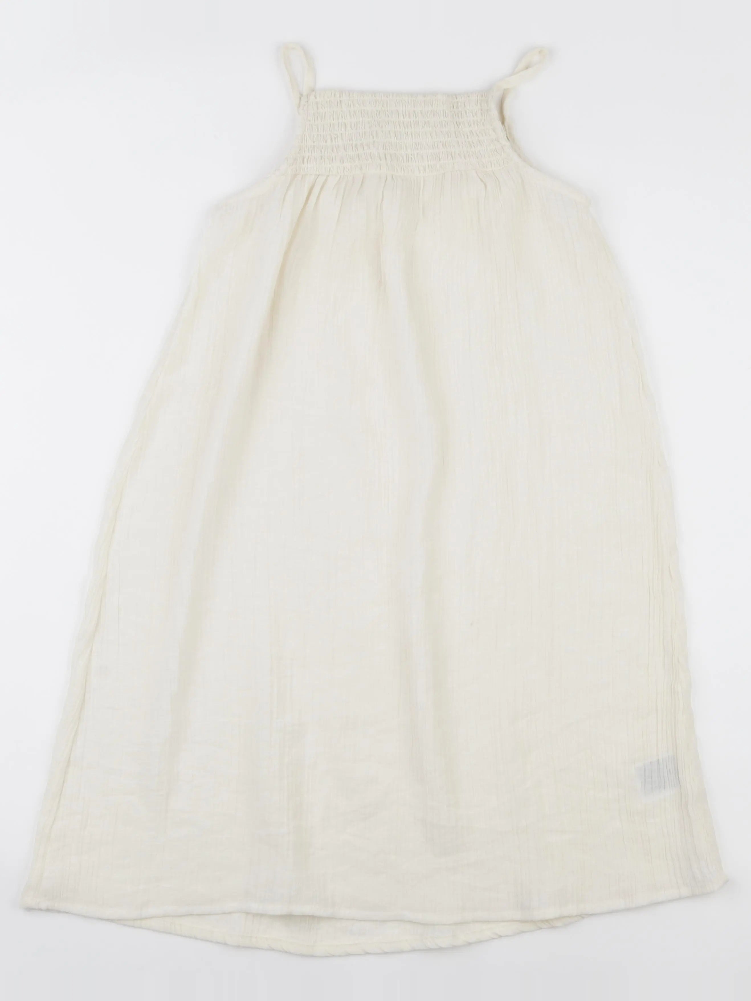 H&M - robe beige - 6/8 ans