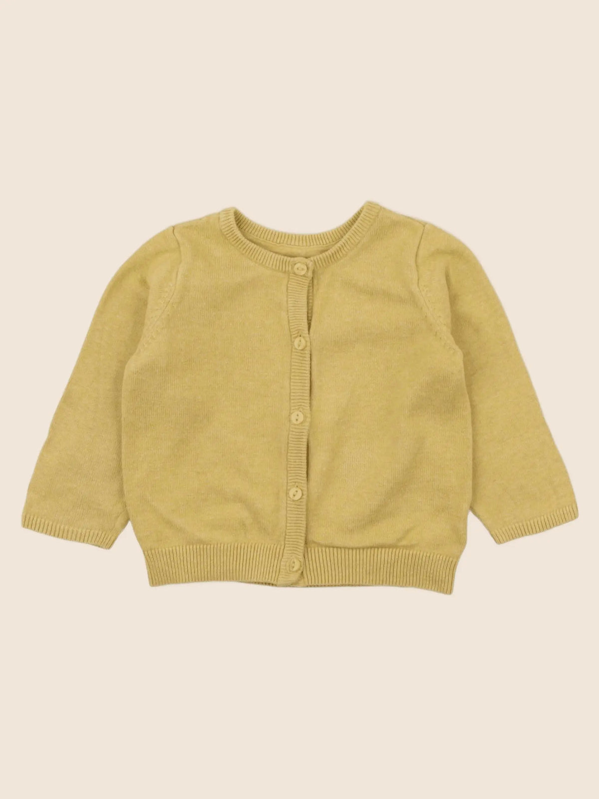 H&M - gilet jaune - 9 mois