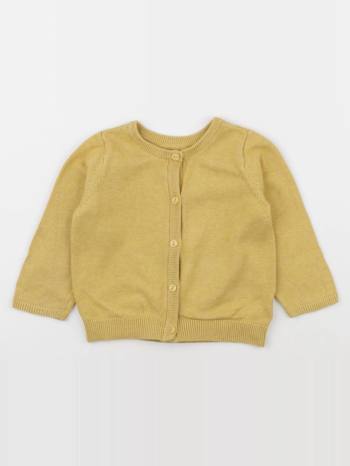 H&M - gilet jaune - 9 mois