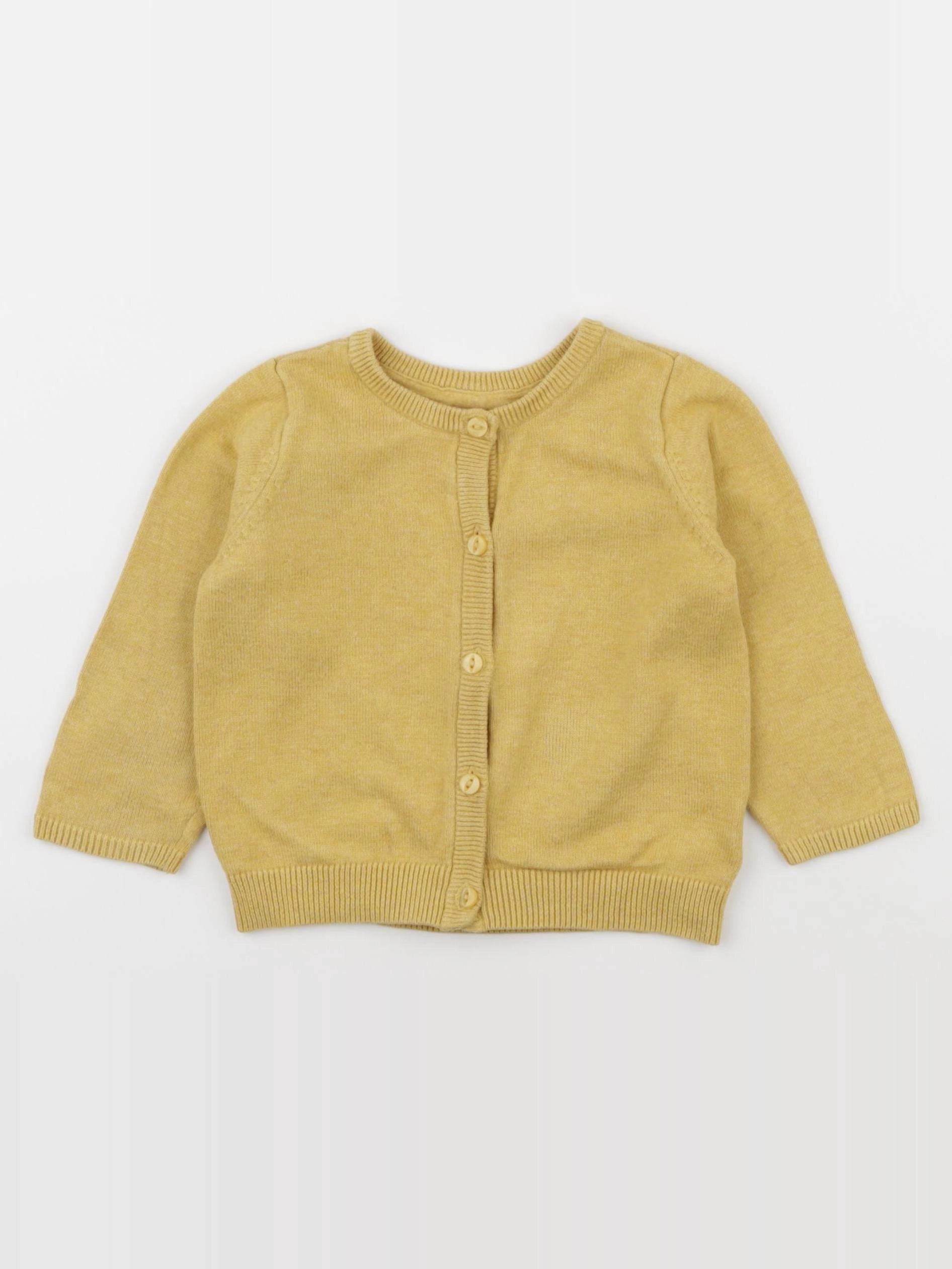 H&M - gilet jaune - 9 mois