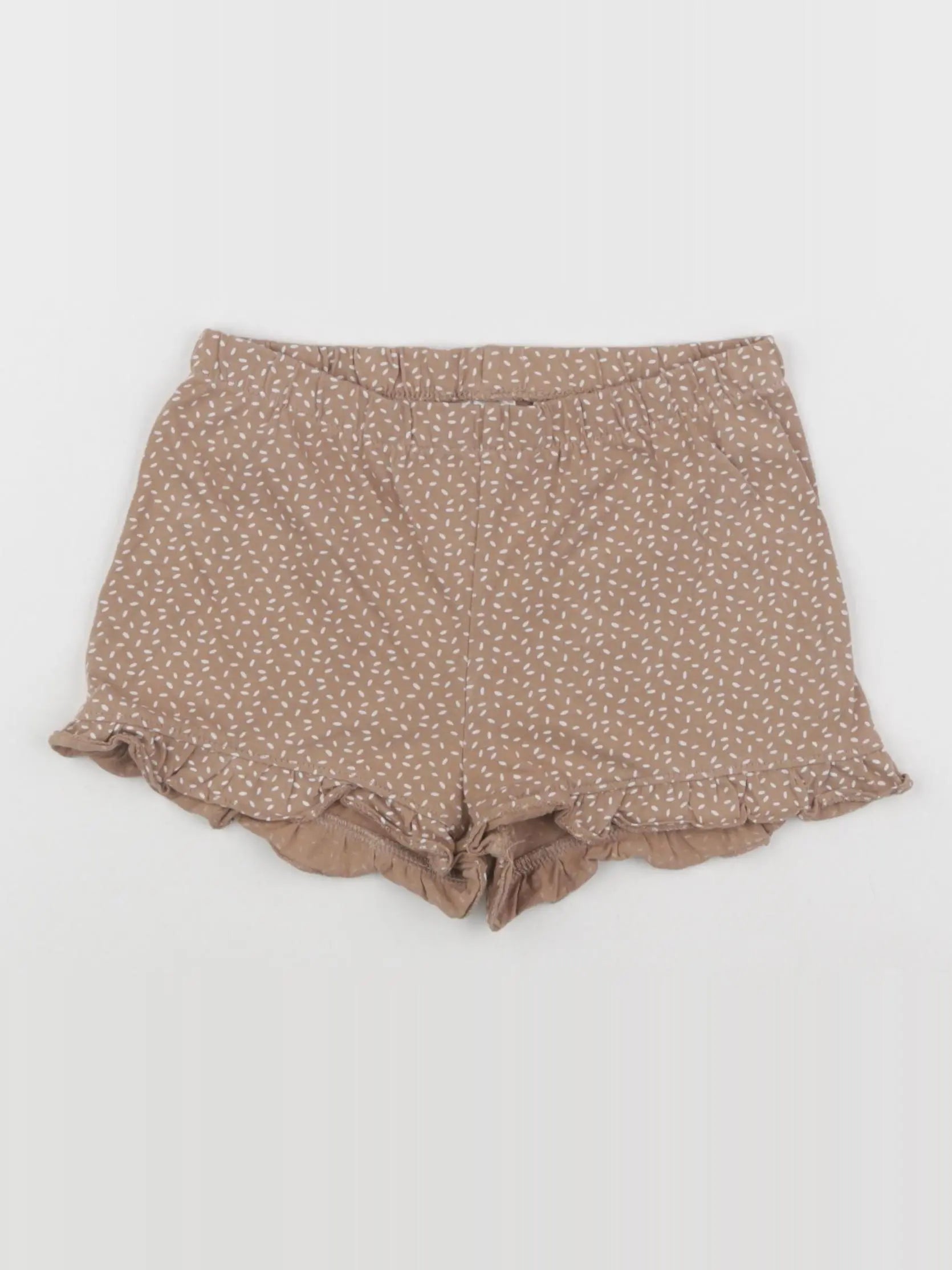 H&M - short marron - 5/6 ans