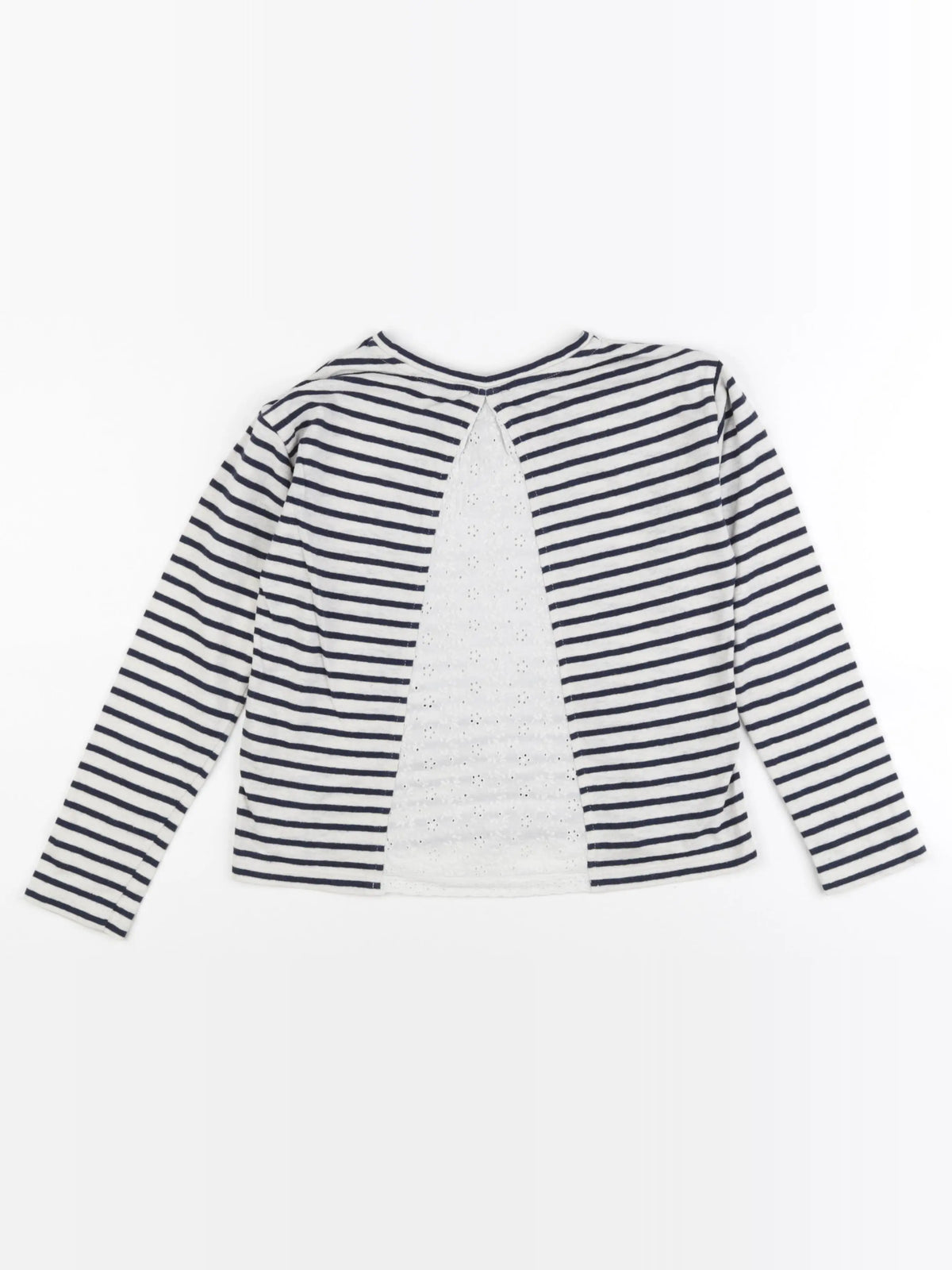 IKKS - tee-shirt imprimé au dos bleu, blanc - 8 ans