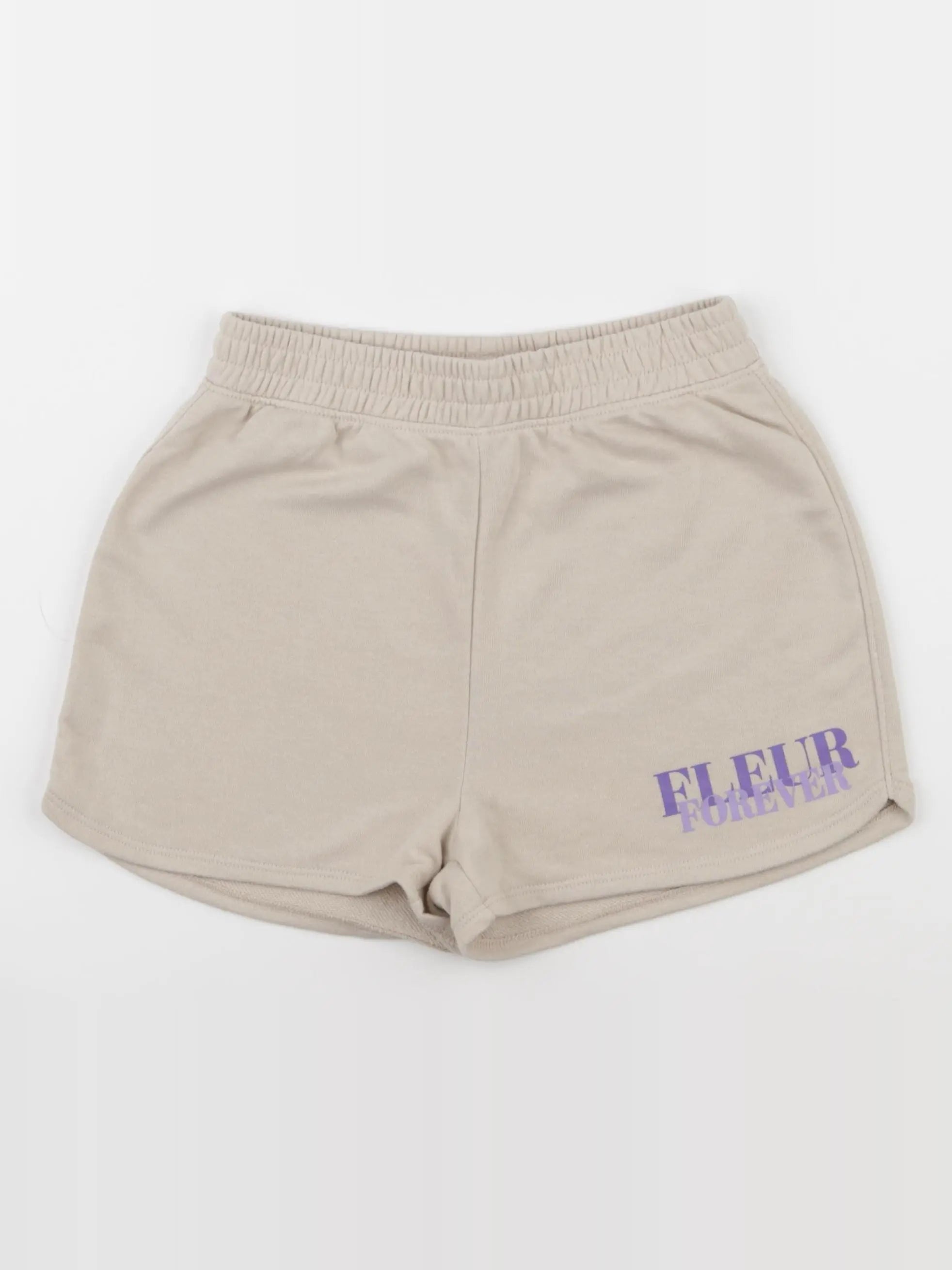 H&M - short beige - 10/11 ans