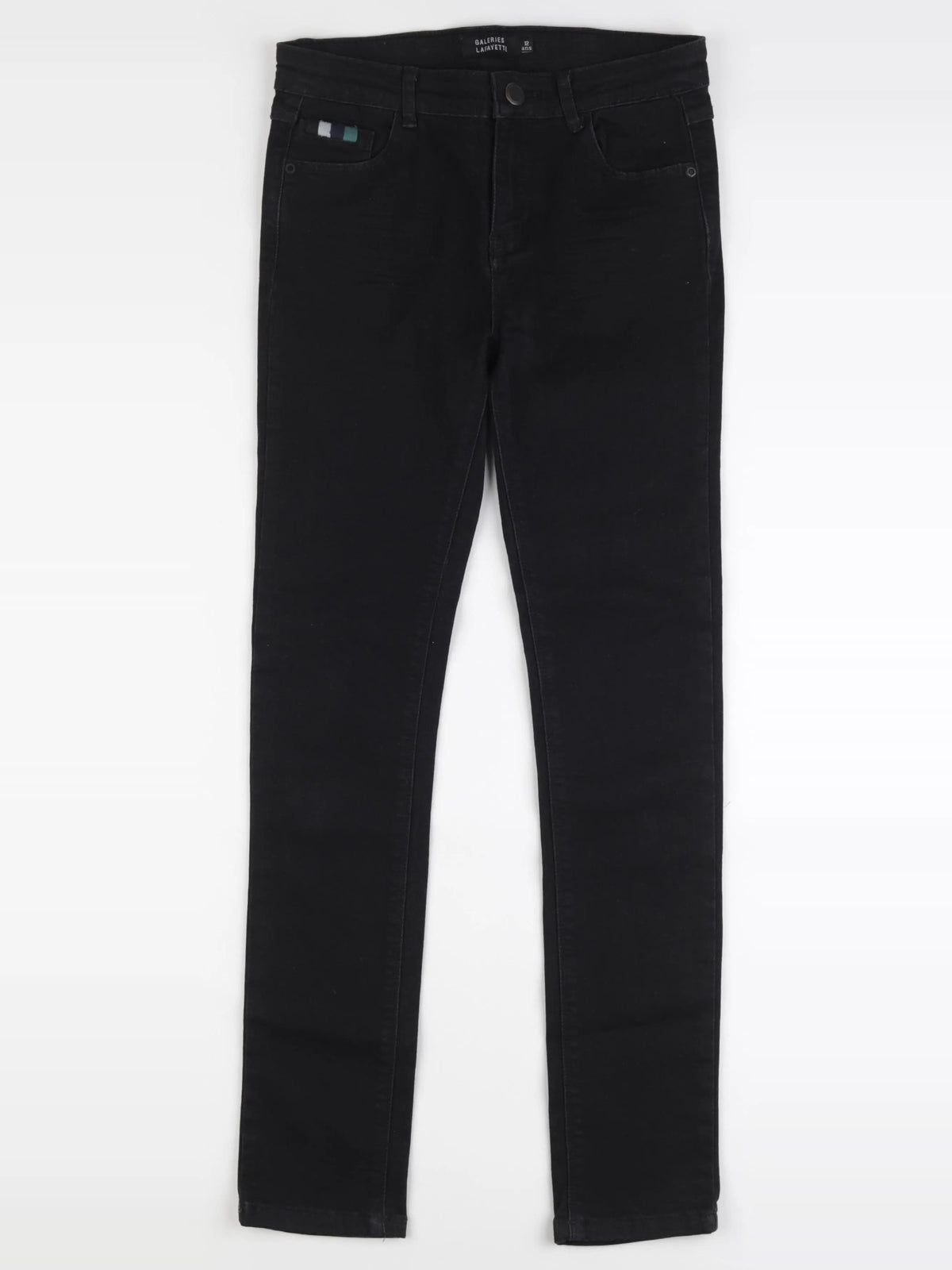 Galeries Lafayette - jean noir - 12 ans