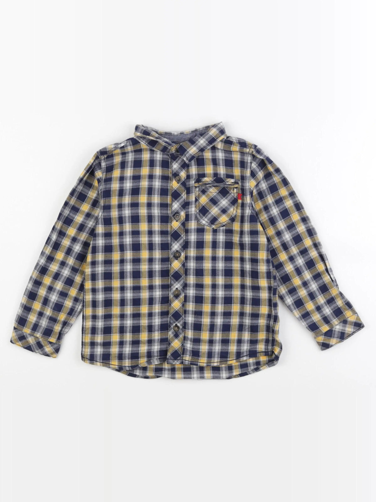 Cadet Rousselle - chemise bleu - 4 ans