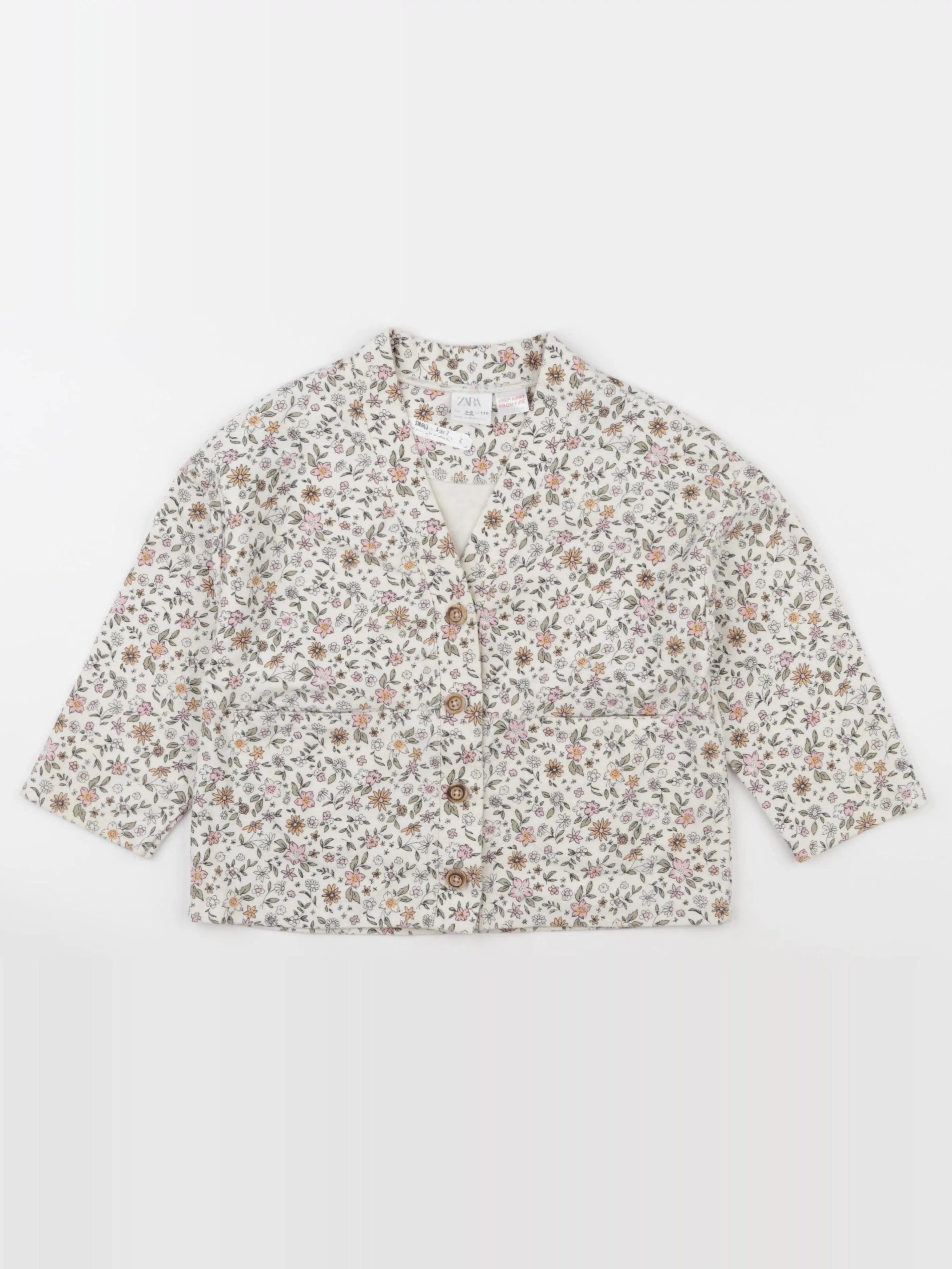 Zara - veste beige - 4/5 ans