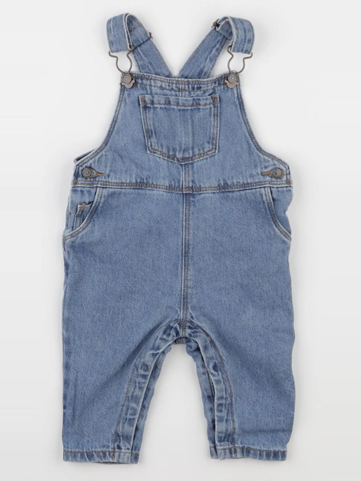 Vertbaudet - salopette bleu - 6 mois