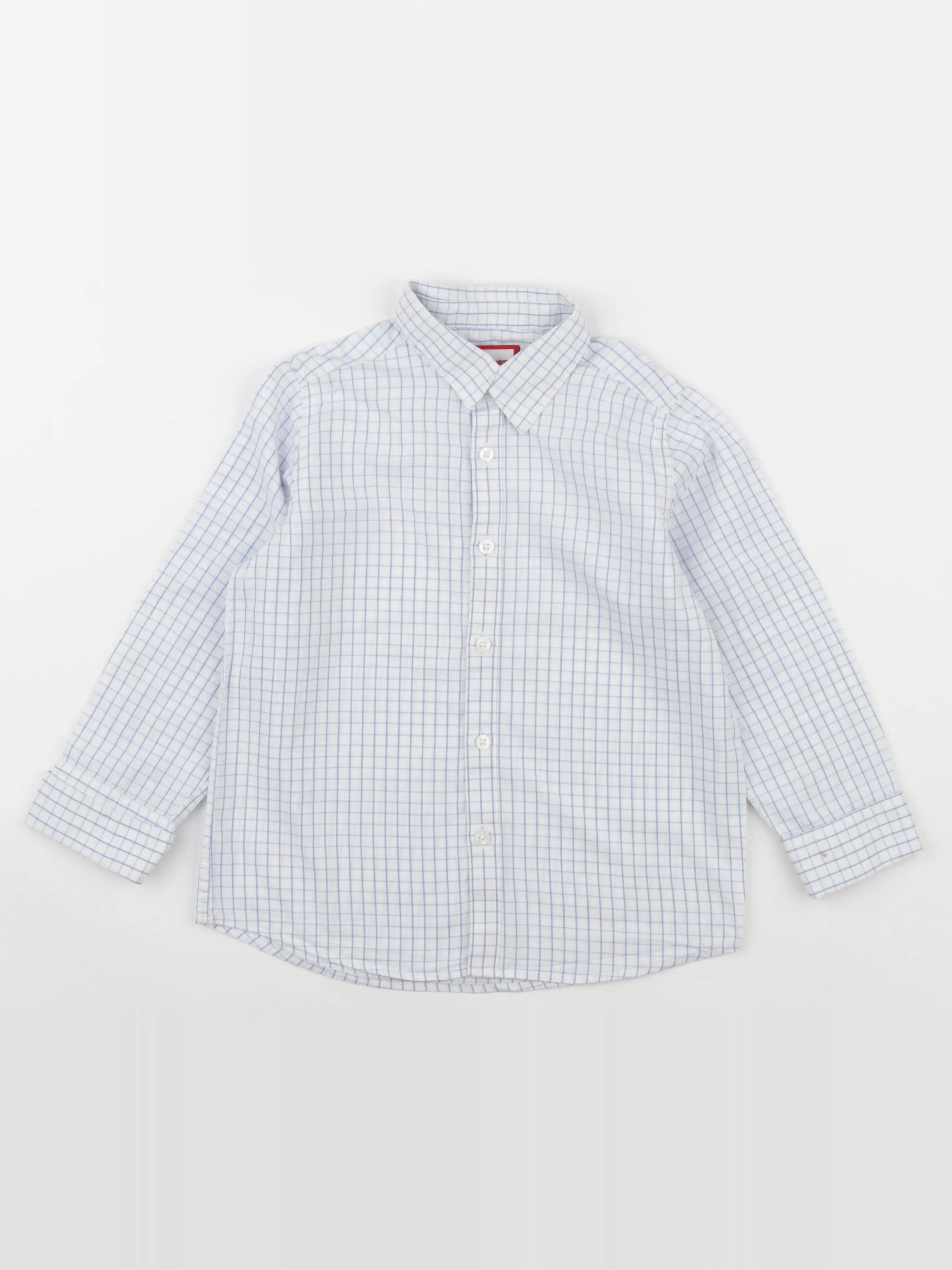 Neck & Neck - chemise bleu - 4 ans