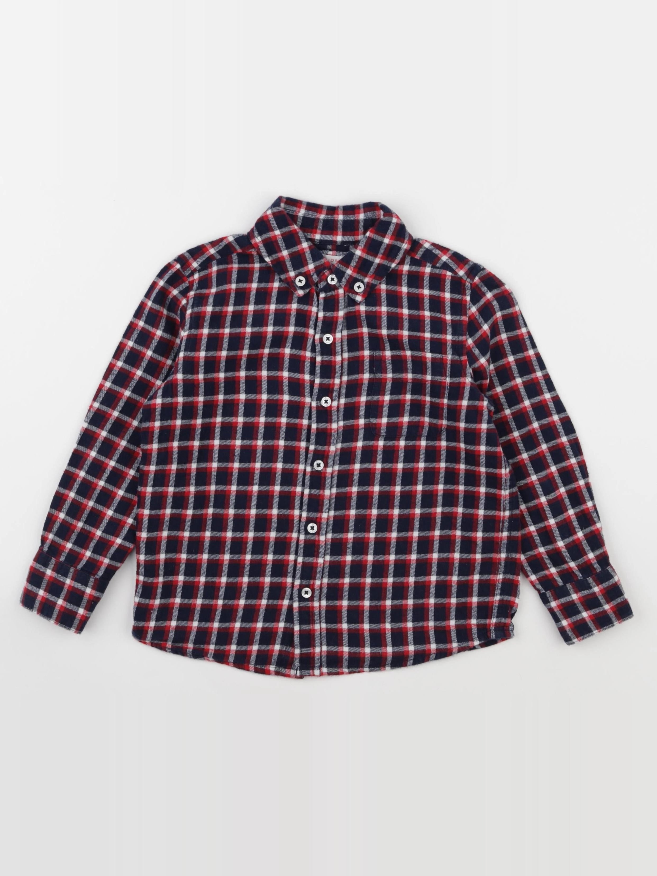 Monoprix - chemise rouge - 3 ans