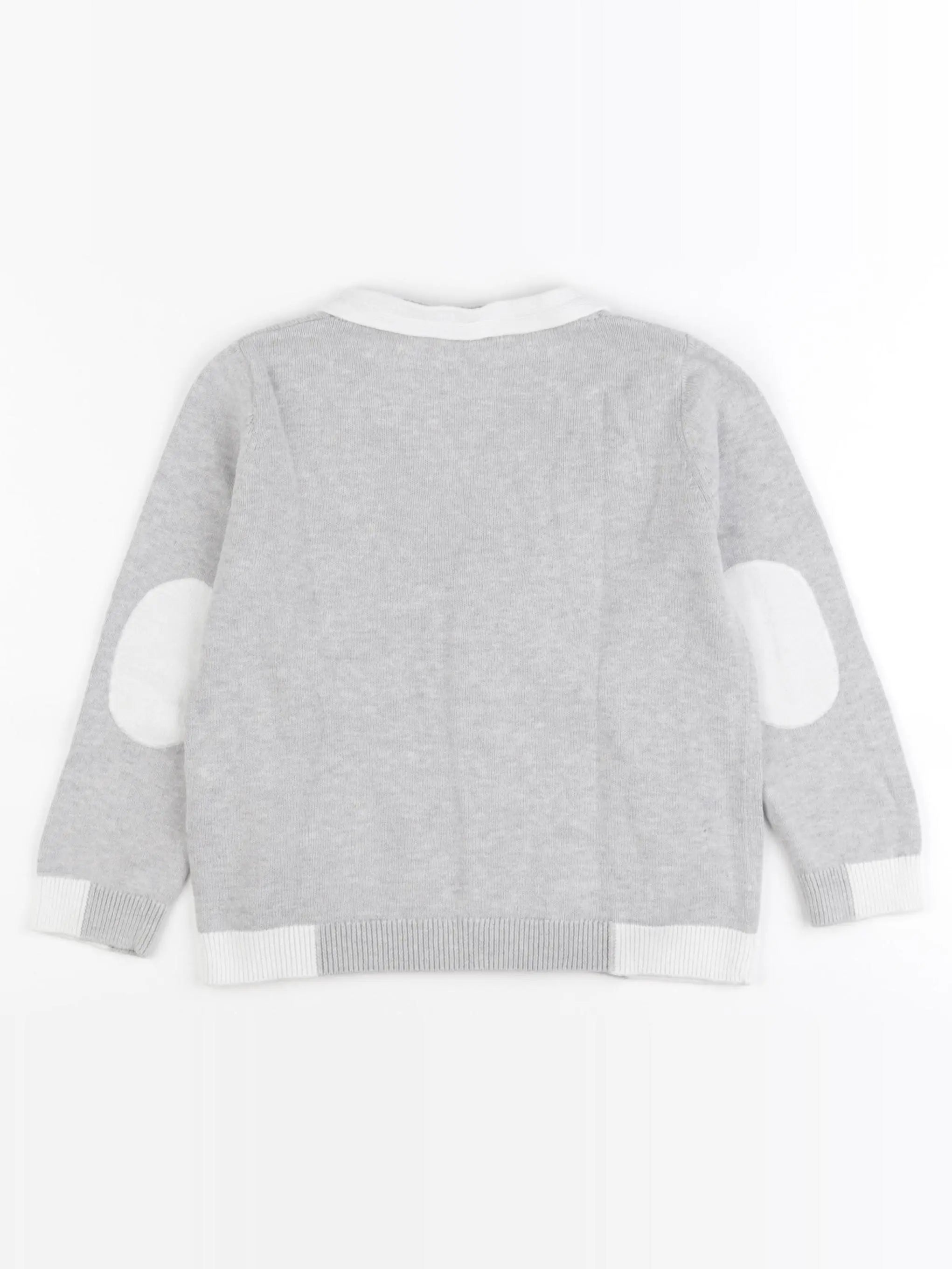 Bonpoint - gilet gris - 4 ans