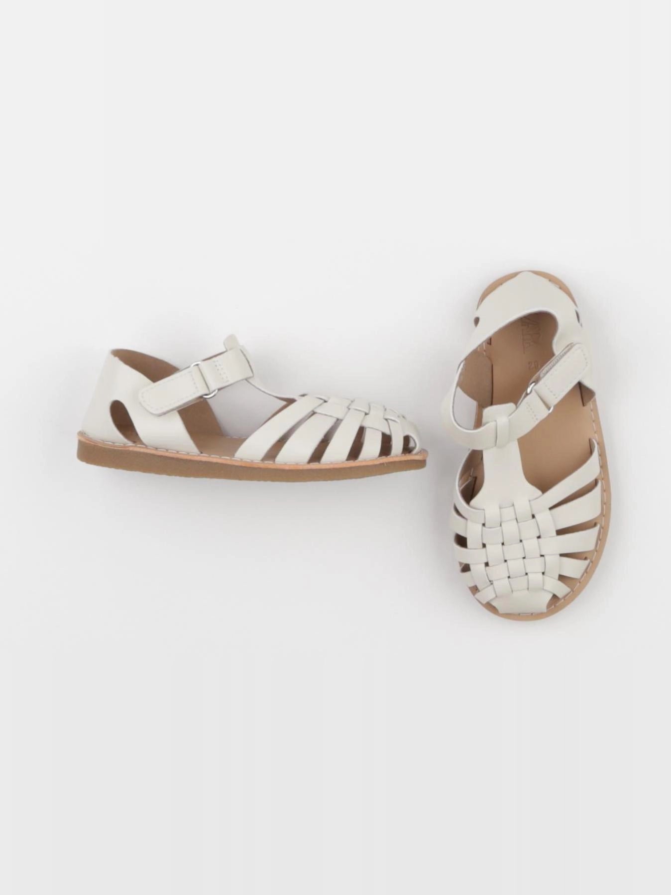 Zara - sandales blanc - pointure 25