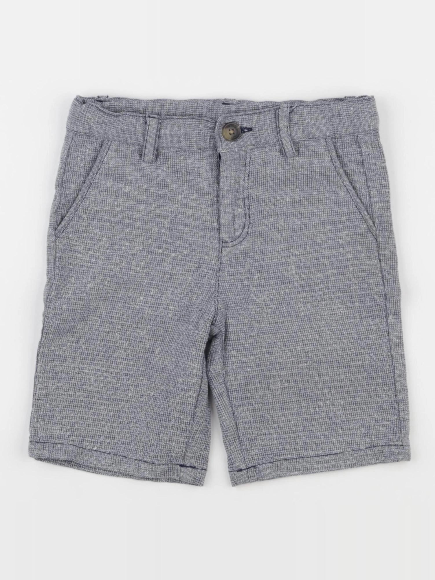 Tape à l'oeil - short bleu - 4 ans