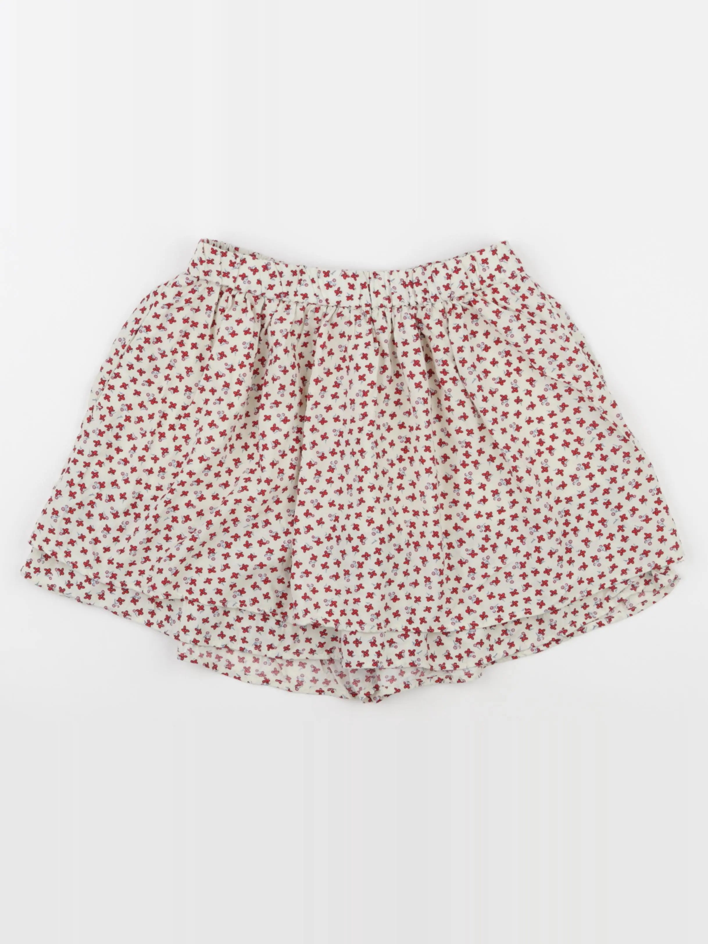 Uniqlo - jupe short rouge - 9/10 ans