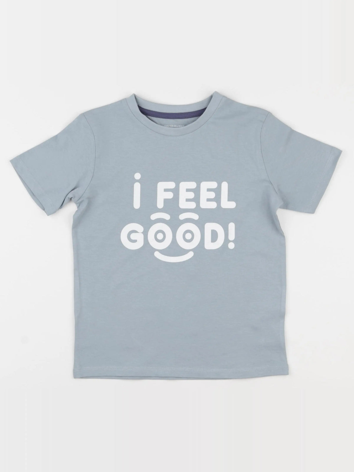 Vertbaudet - tee-shirt gris - 6 ans