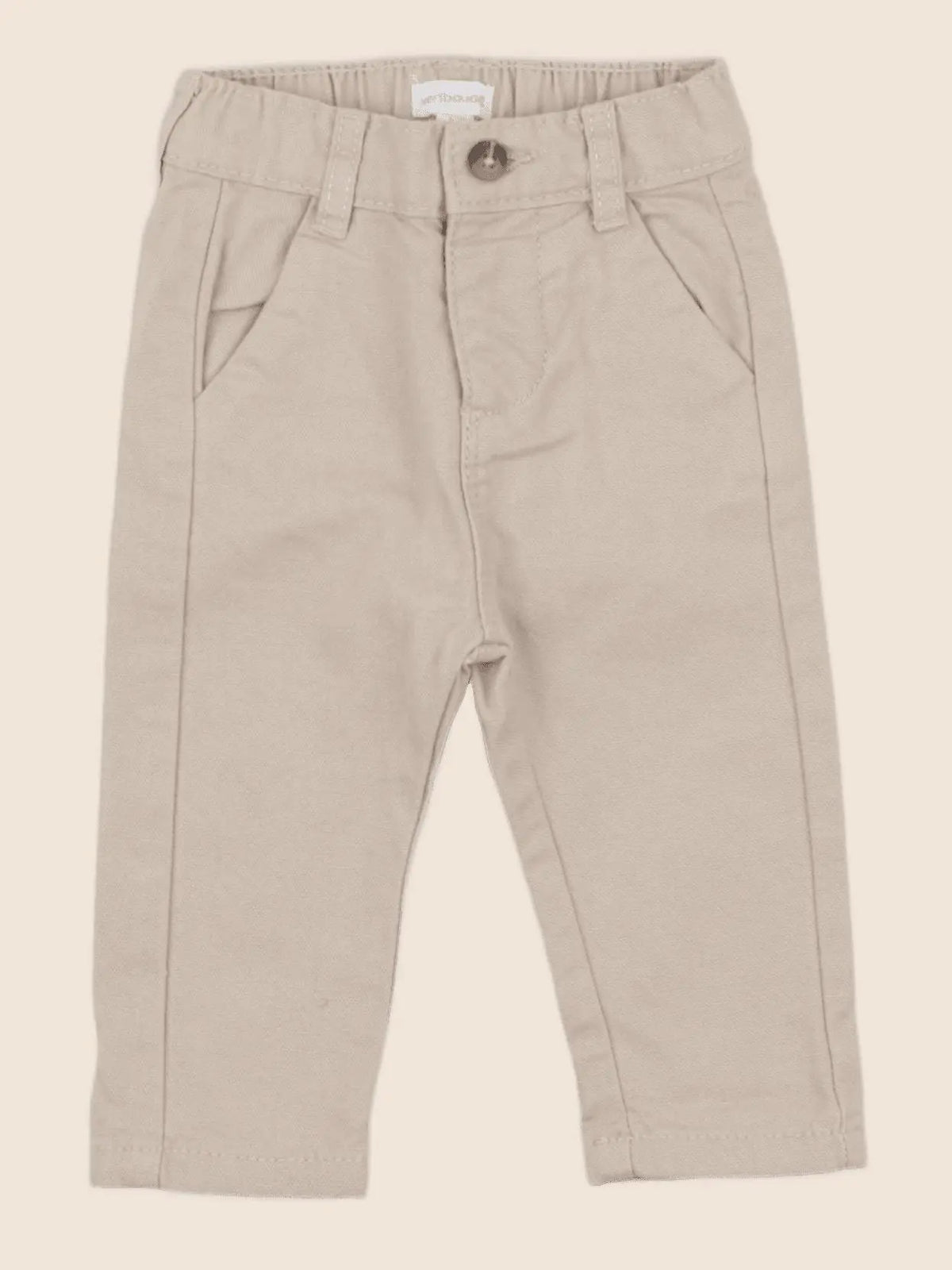 Vertbaudet - pantalon beige - 3 mois