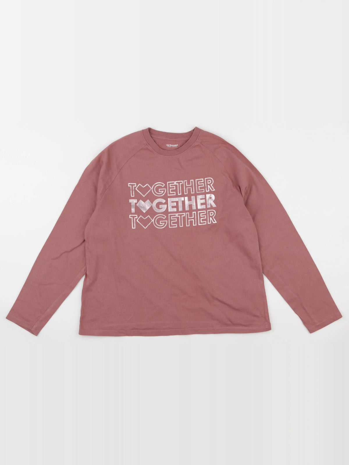 Vertbaudet - tee-shirt rose - 12 ans