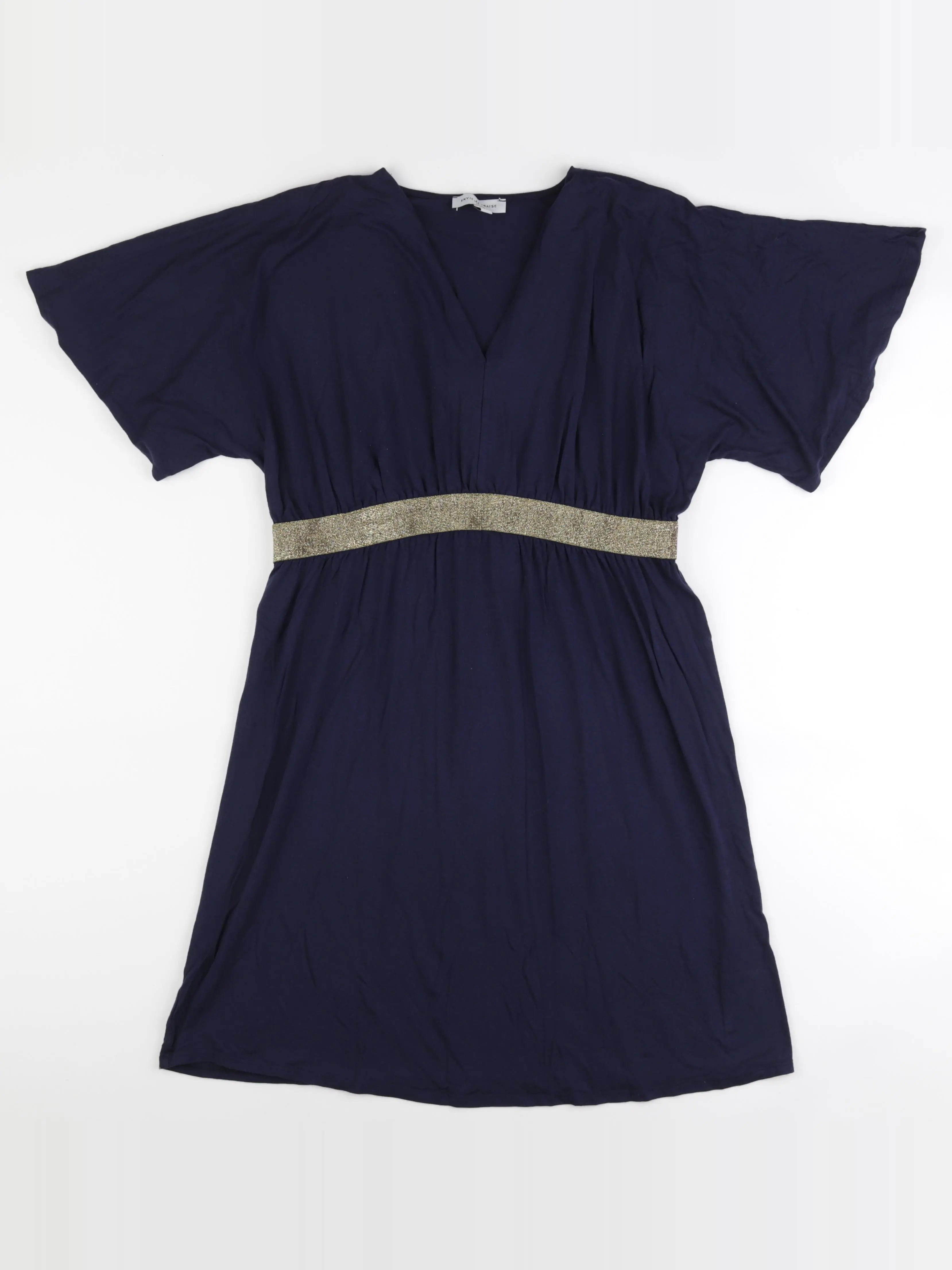 Envie de fraise - robe grossesse bleu - 42 à 44
