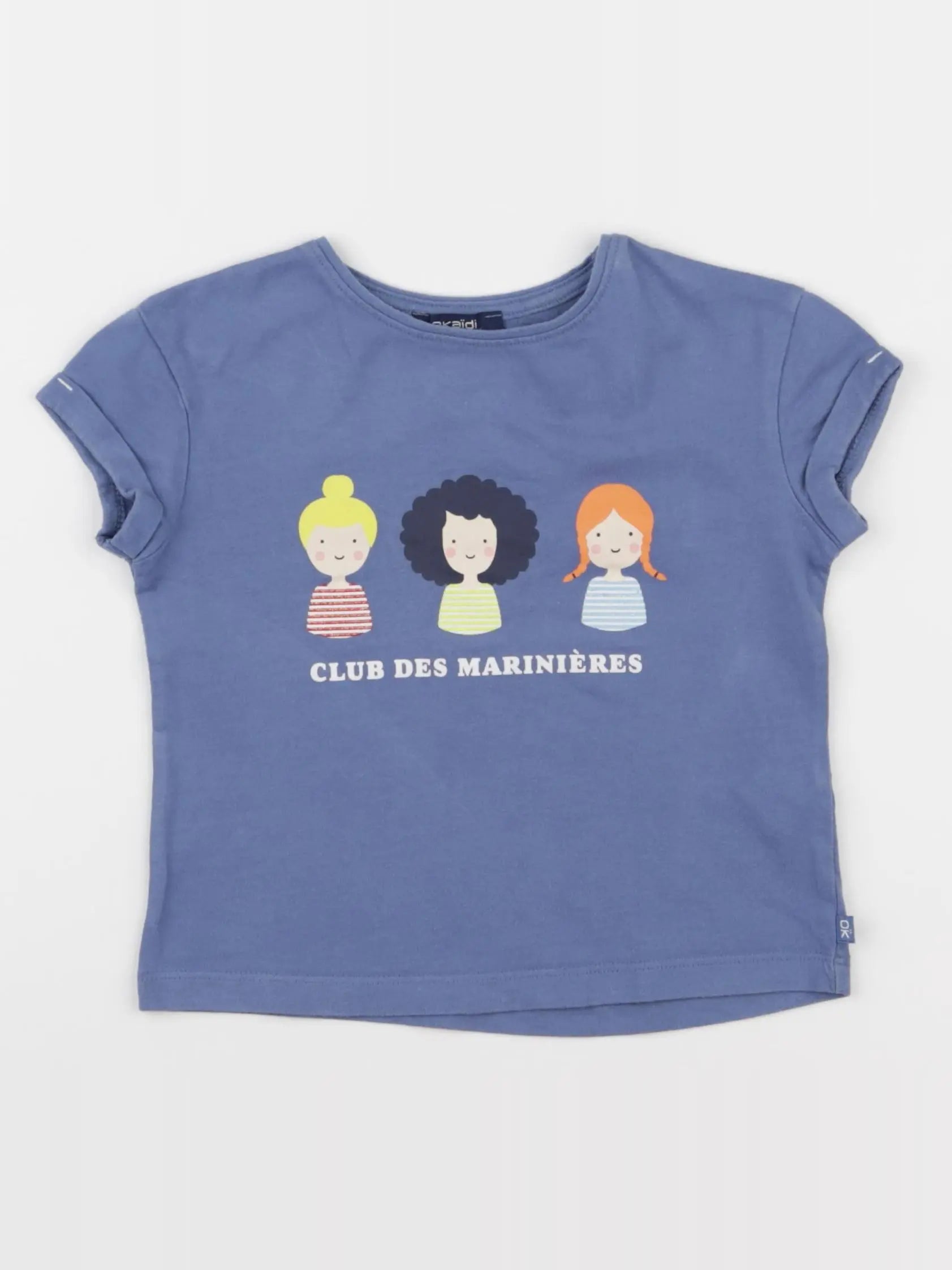 Okaidi - tee-shirt bleu - 3 ans