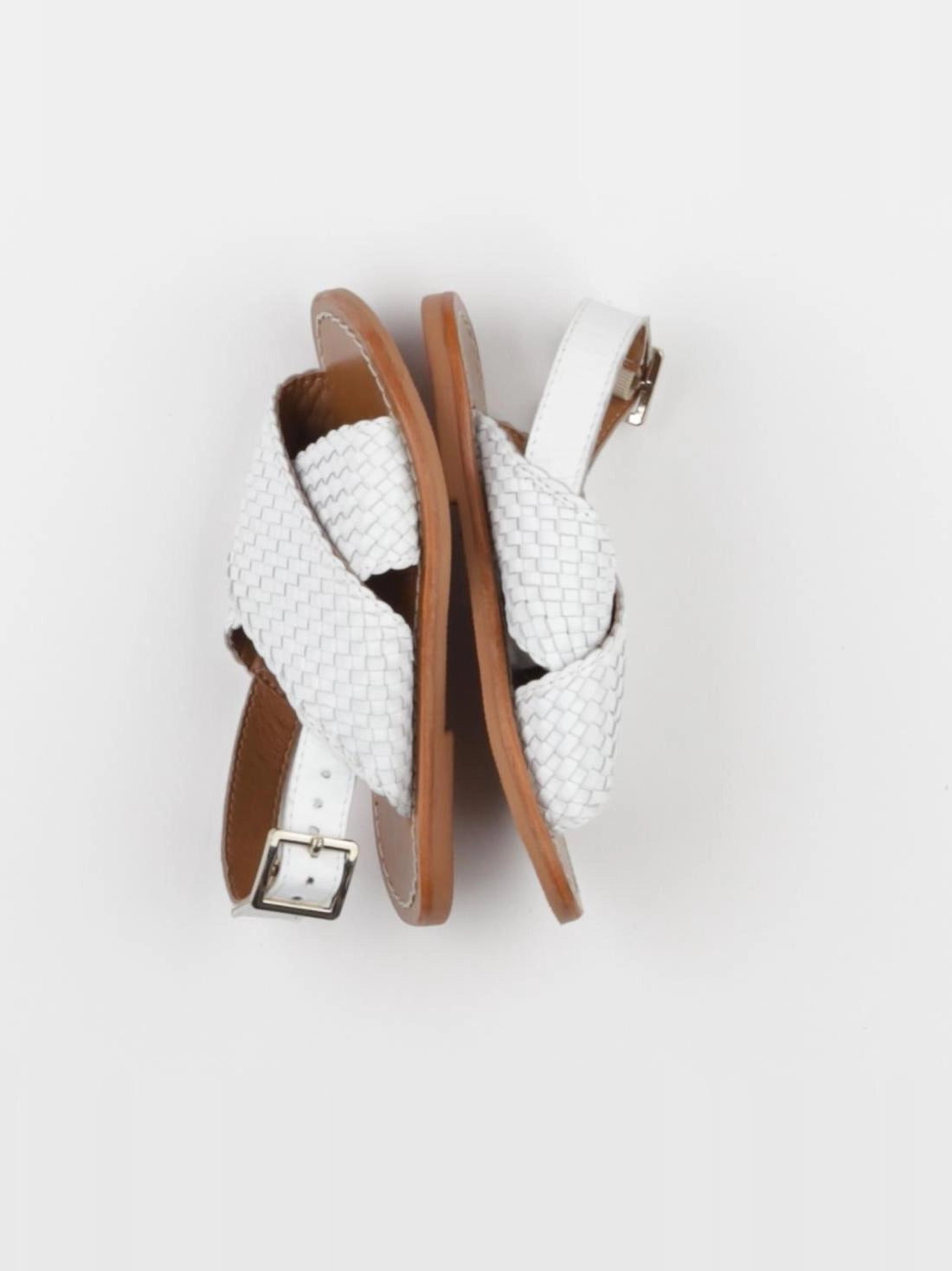 Monoprix - sandales blanc - pointure 28