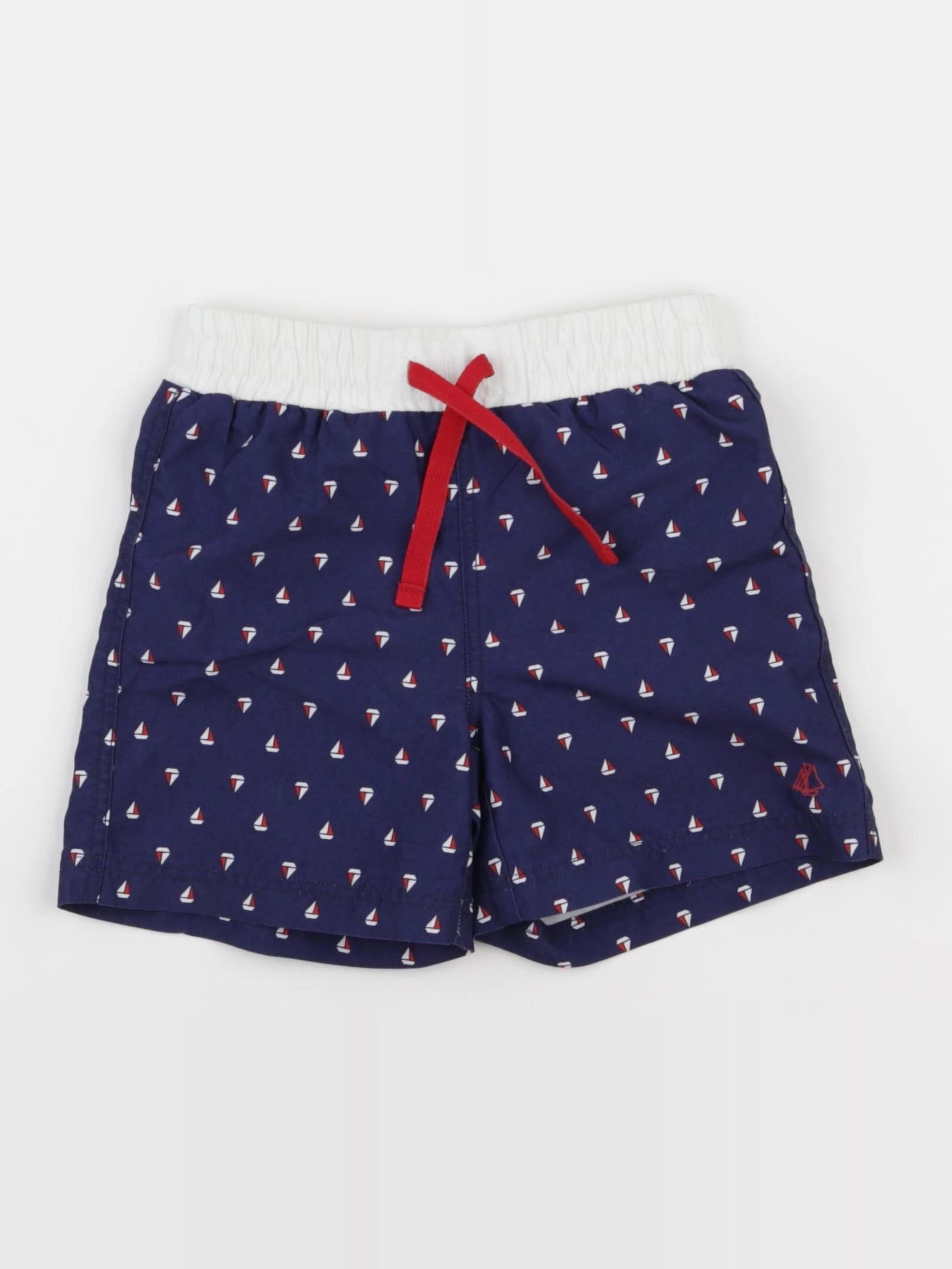 Petit Bateau - maillot de bain bleu - 3 ans