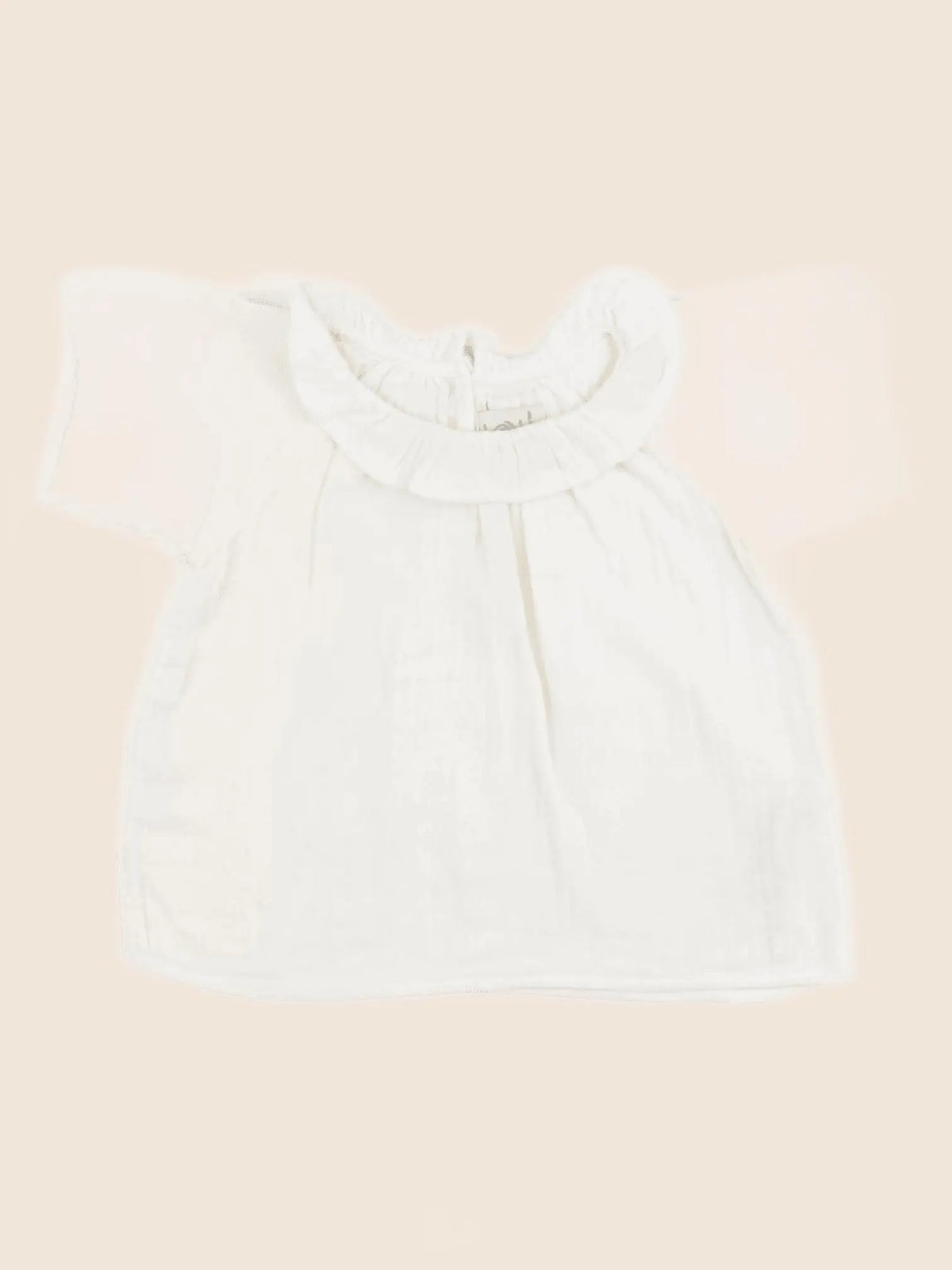 Petit Bateau - blouse beige - 6 mois