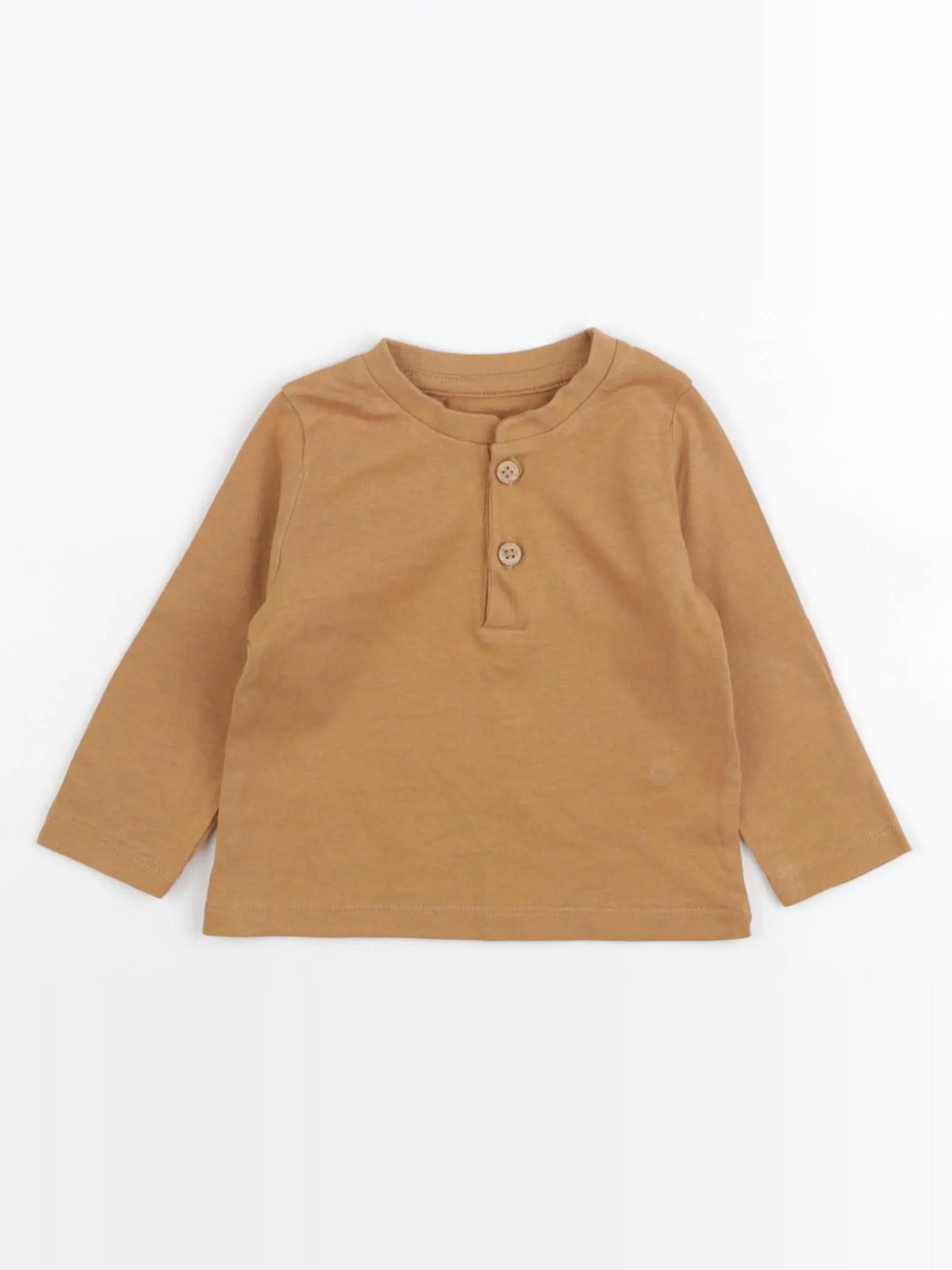 Vertbaudet - tee-shirt jaune - 6 mois