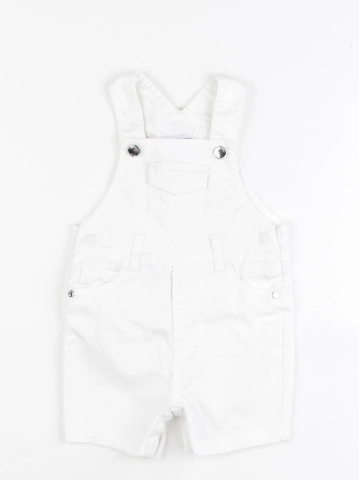 Jacadi - salopette blanc - 6 mois