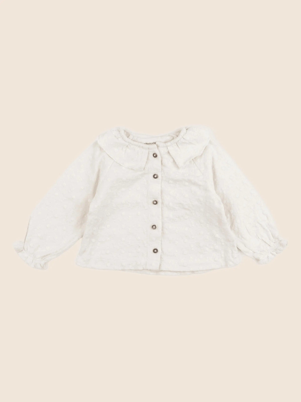 Vertbaudet - tee-shirt beige - 12 mois