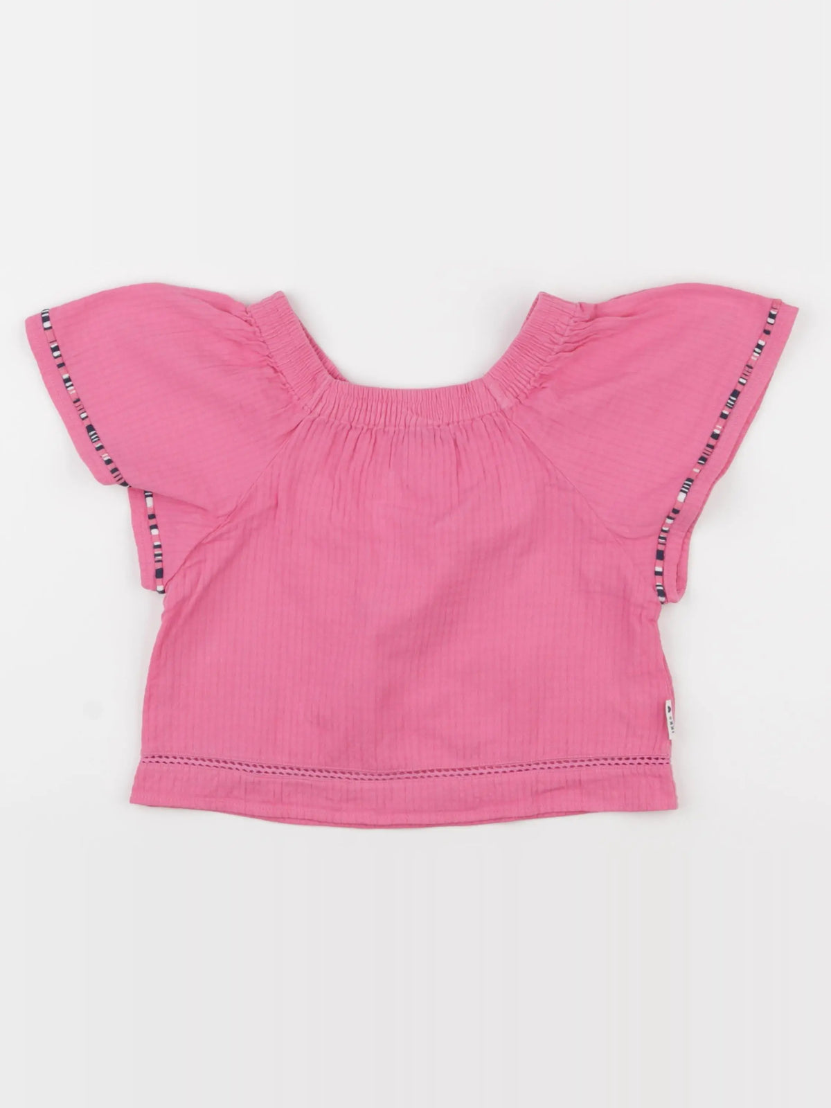 IKKS - blouse rose - 6 ans