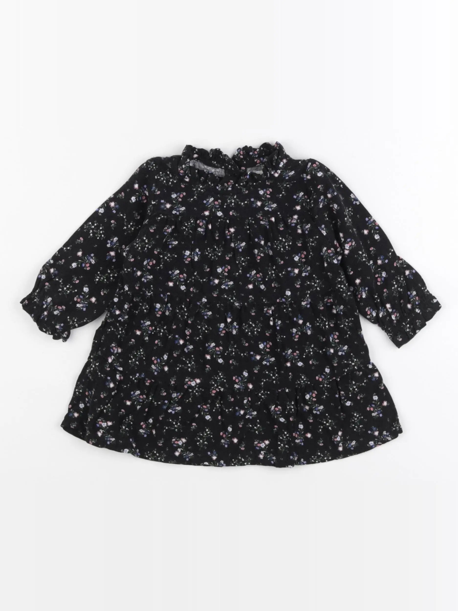 Vertbaudet - robe noir - 6 mois
