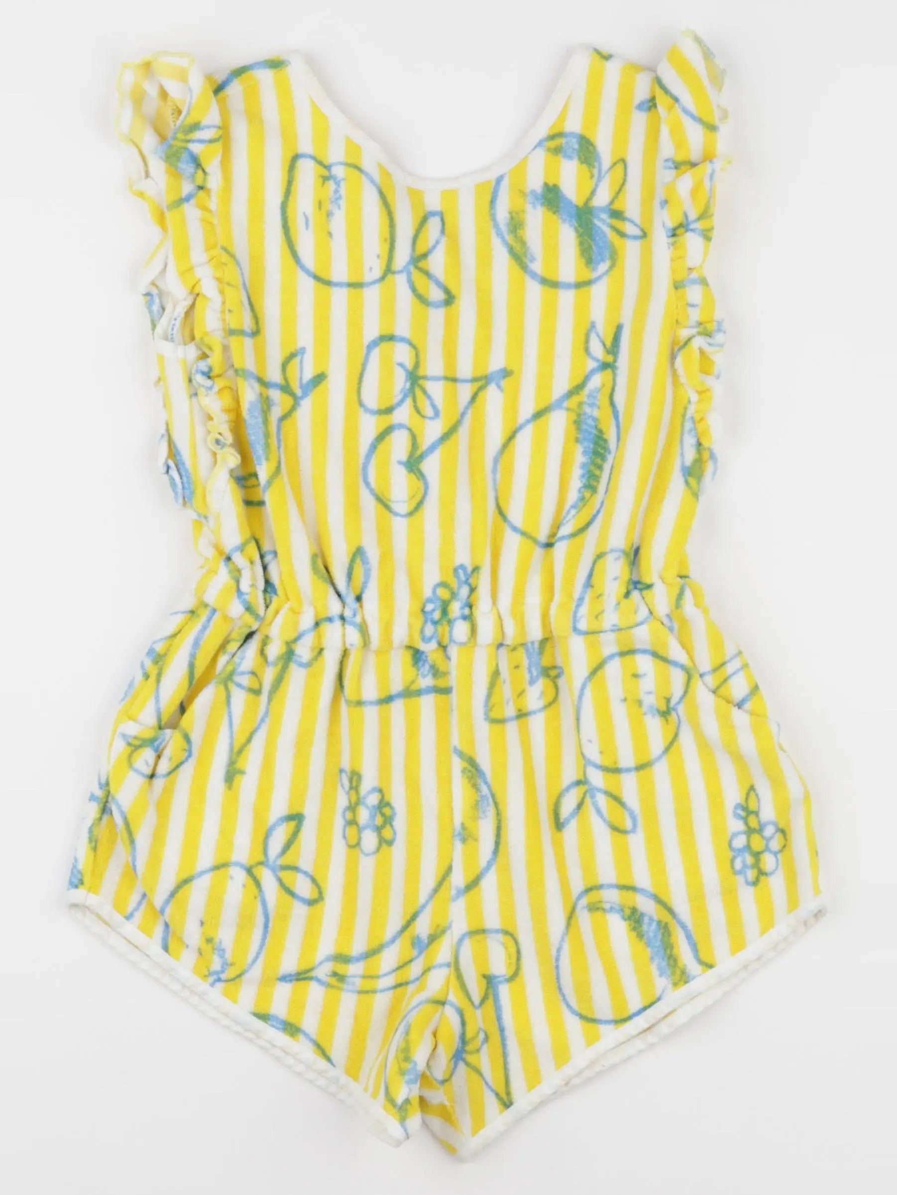 Make my lemonade - combinaison jaune - 6 ans