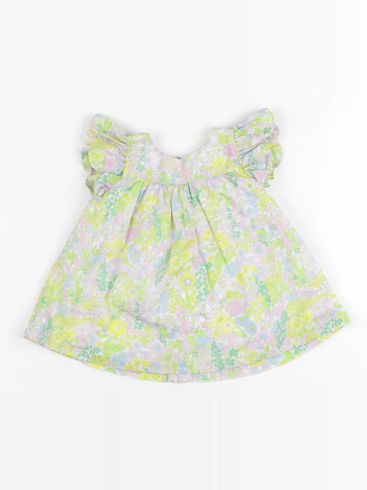 Jacadi - robe liberty multicolore - 1 mois