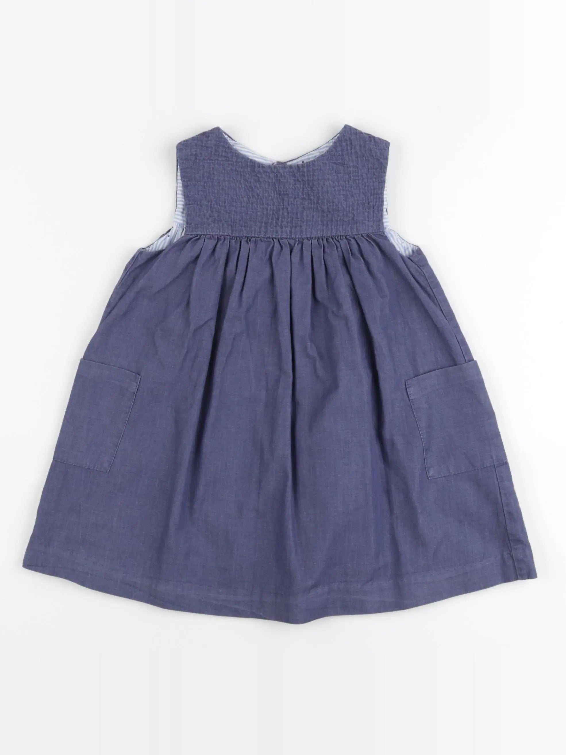 Jacadi - robe bleu - 24 mois