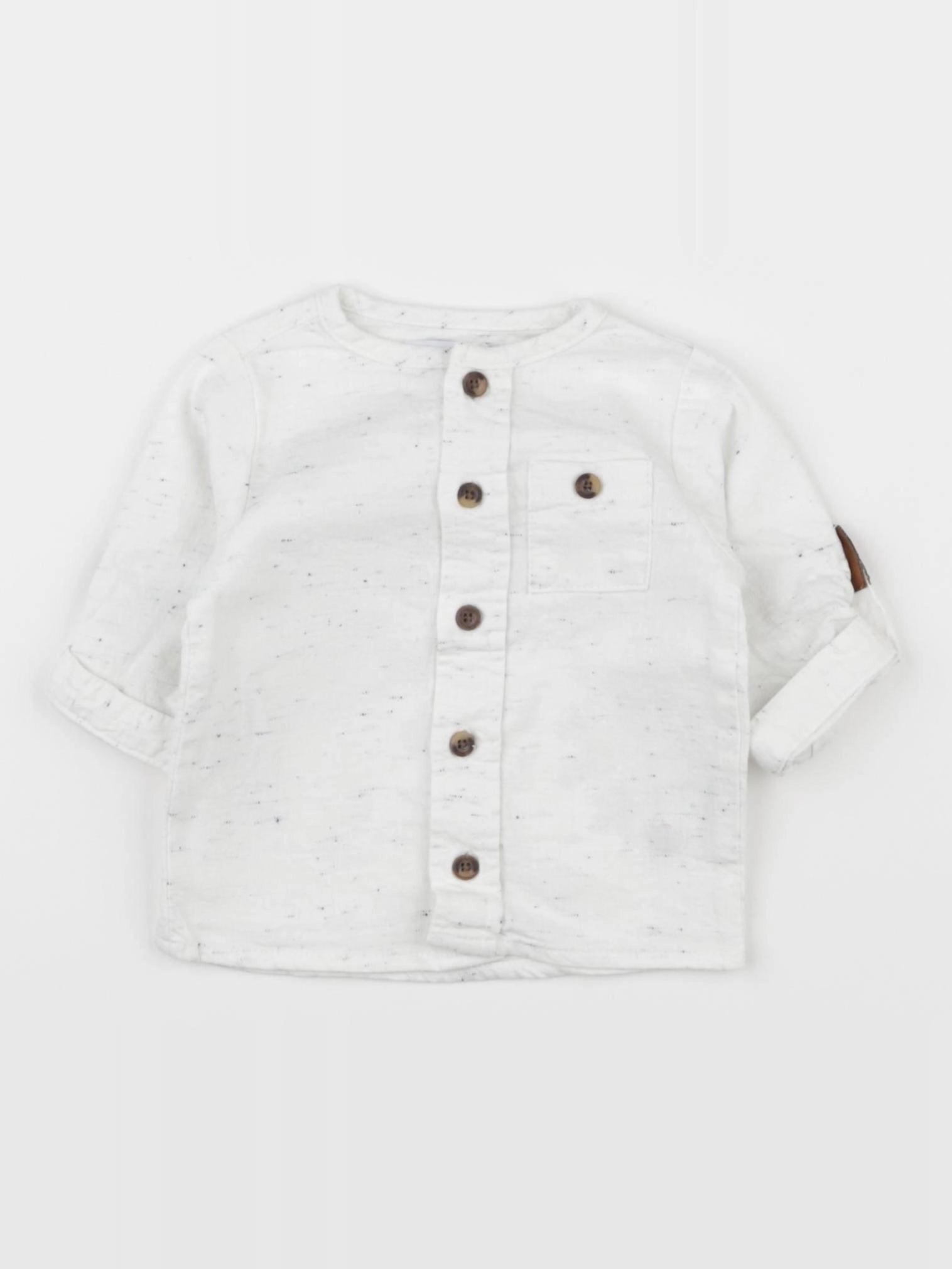 Vertbaudet - chemise blanc - 3 mois