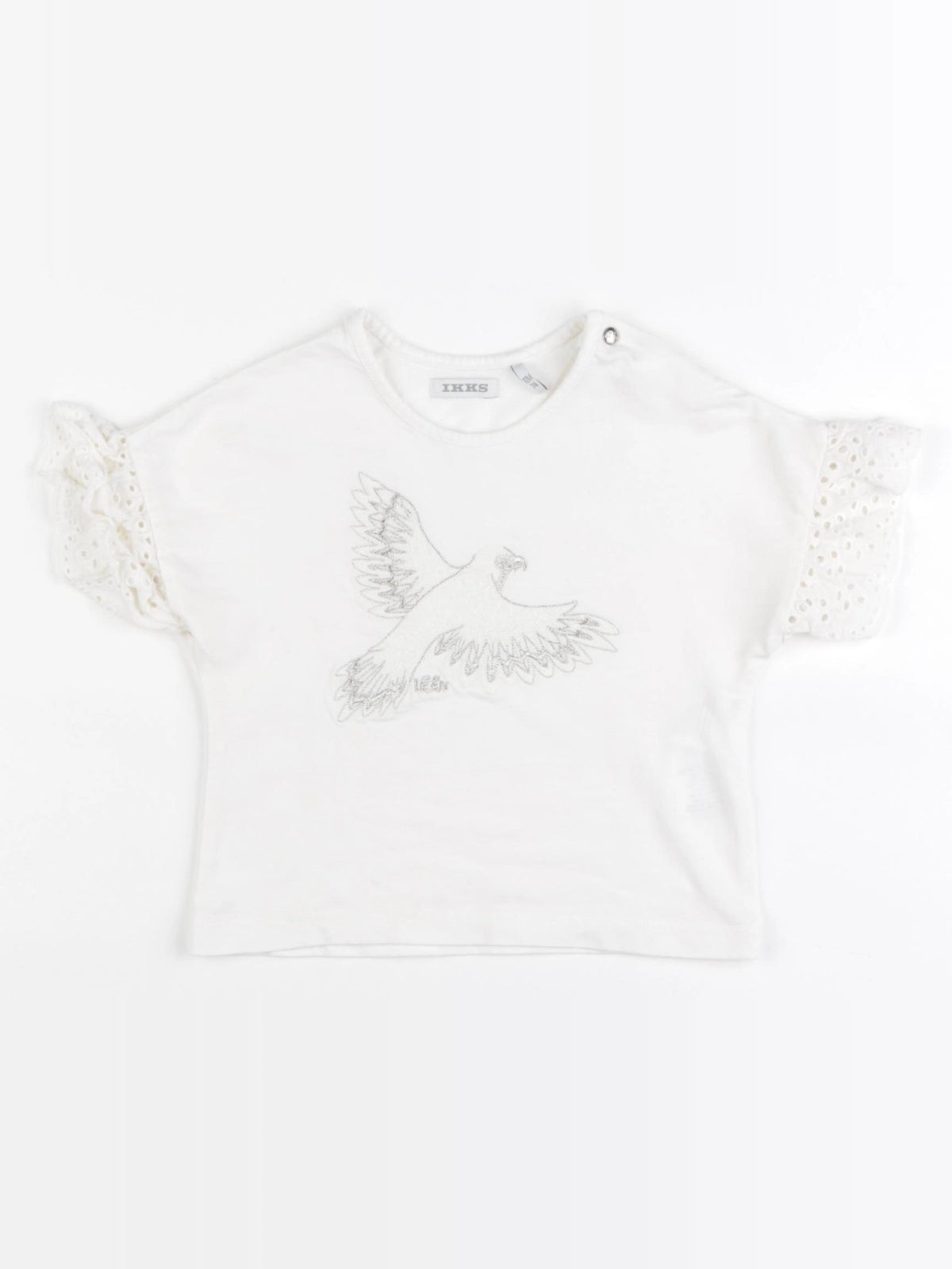 IKKS - tee-shirt blanc - 12 mois