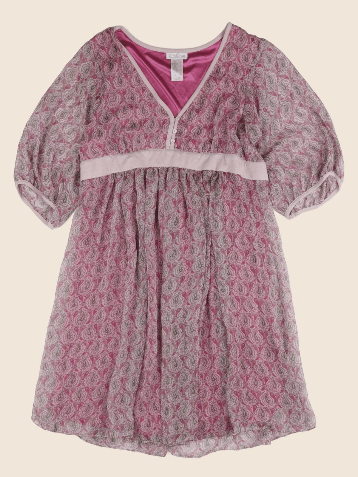 Vertbaudet - robe grossesse rose - 38