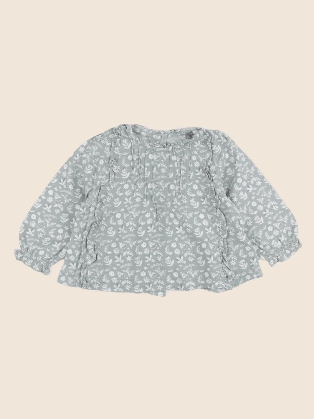 Vertbaudet - blouse vert - 24 mois