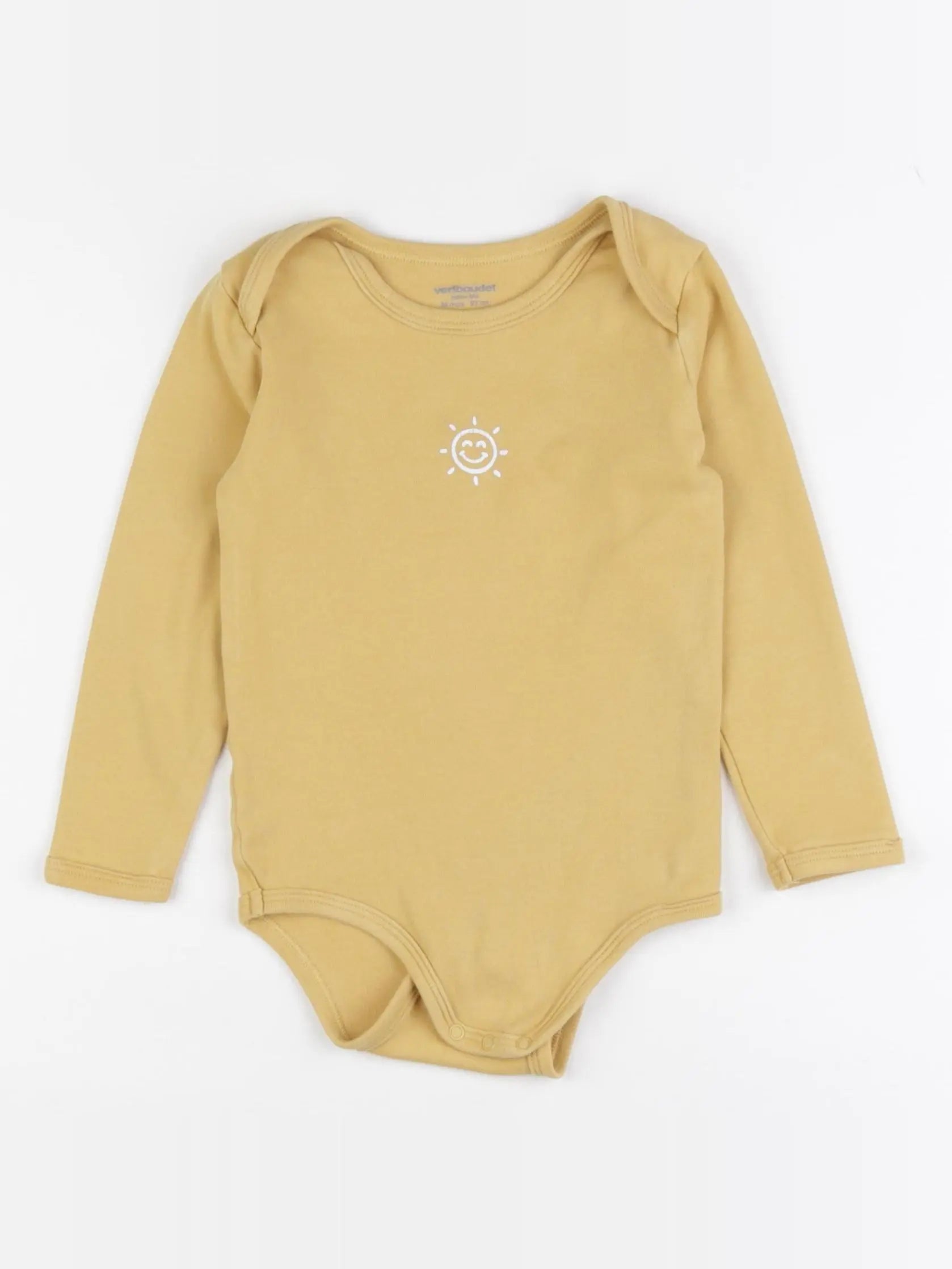 Vertbaudet - body jaune - 36 mois