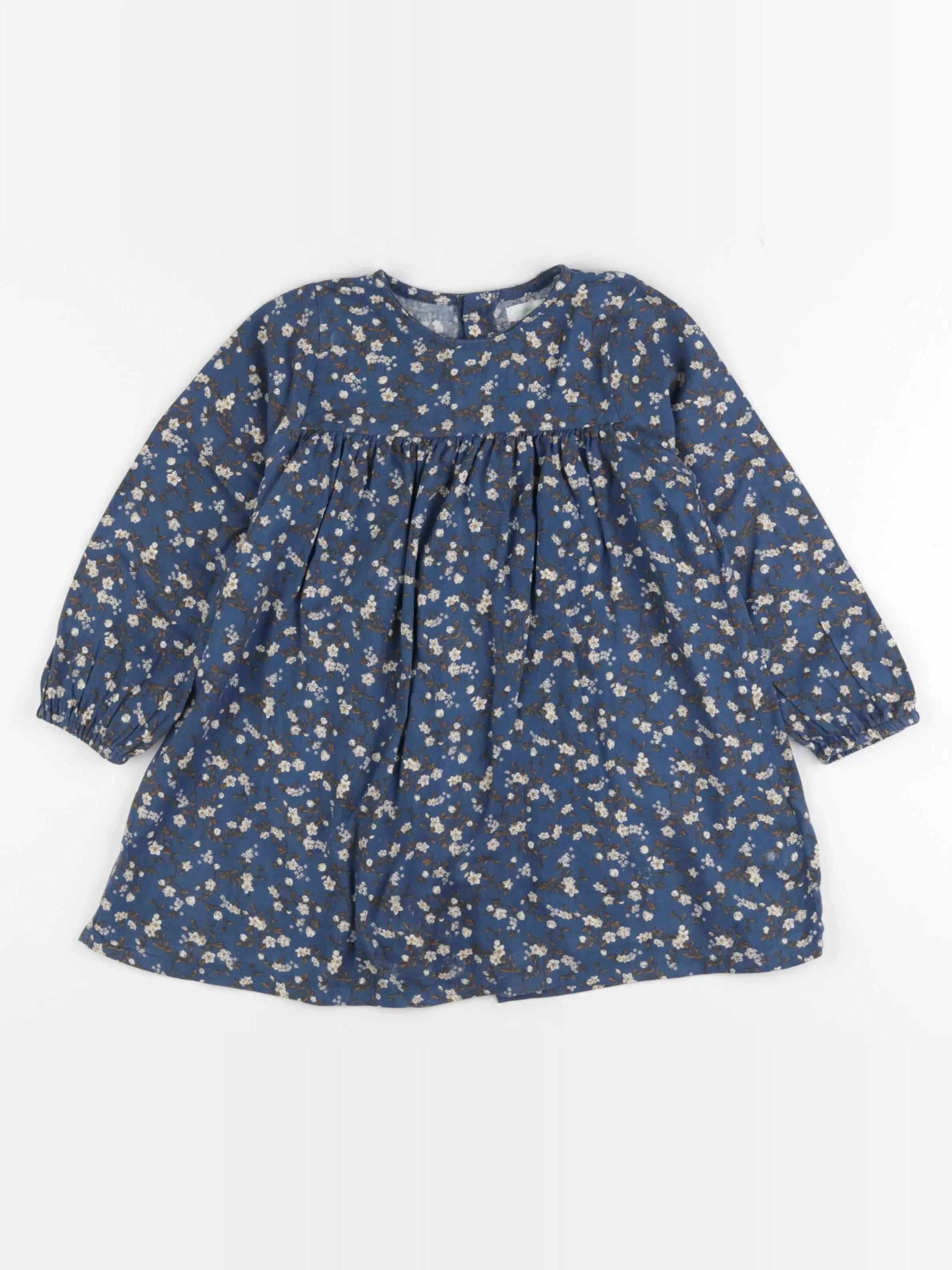 Vertbaudet - robe bleu - 36 mois