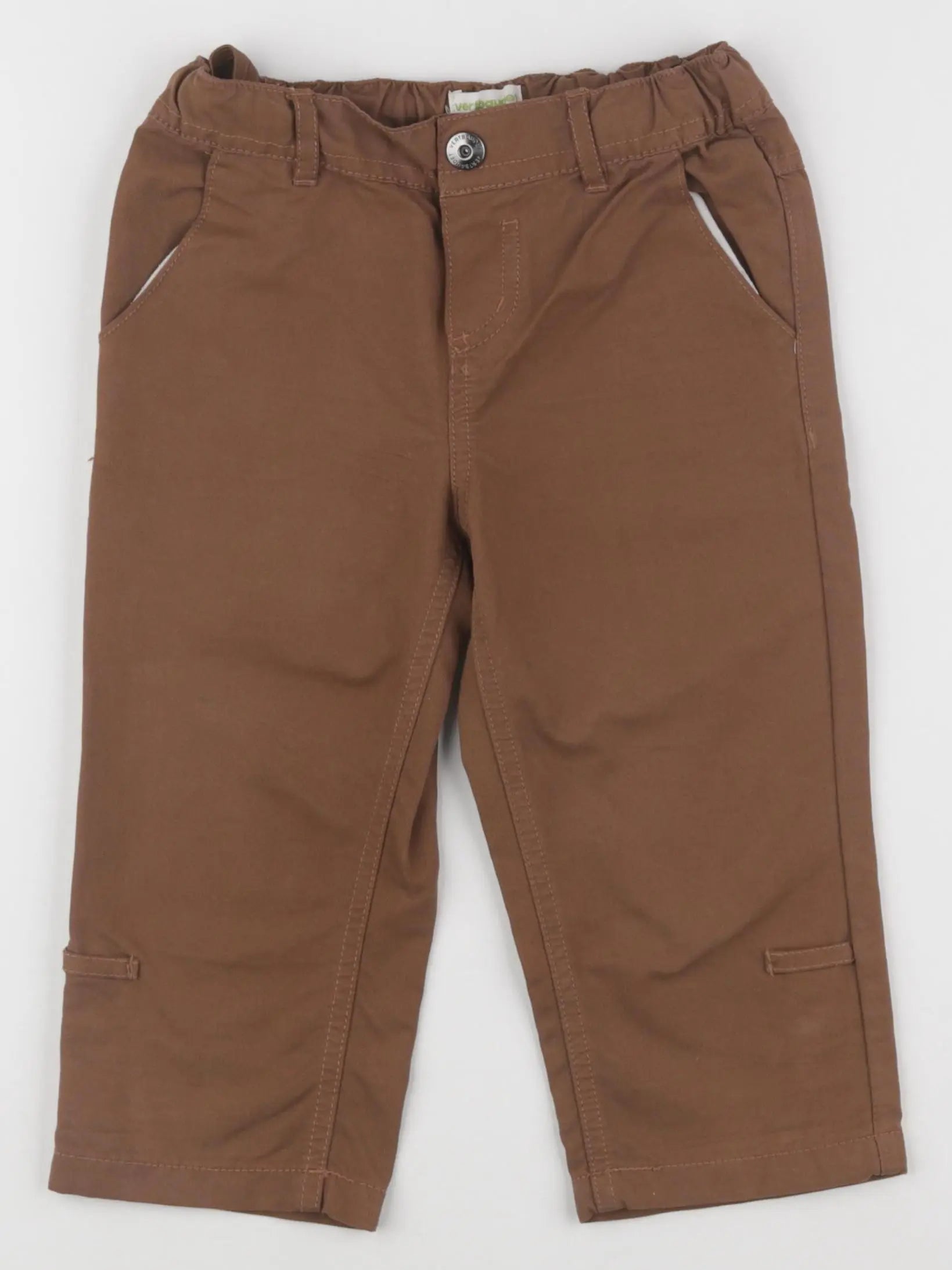 Vertbaudet - pantacourt marron - 5 ans