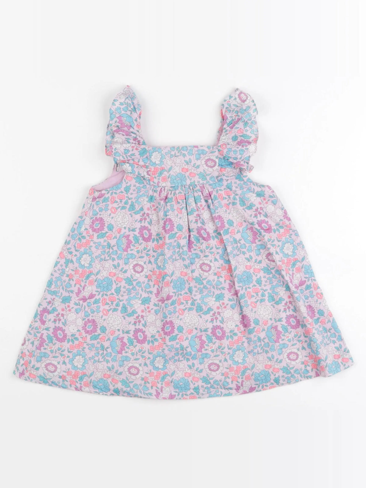 Jacadi - robe liberty violet - 18 mois