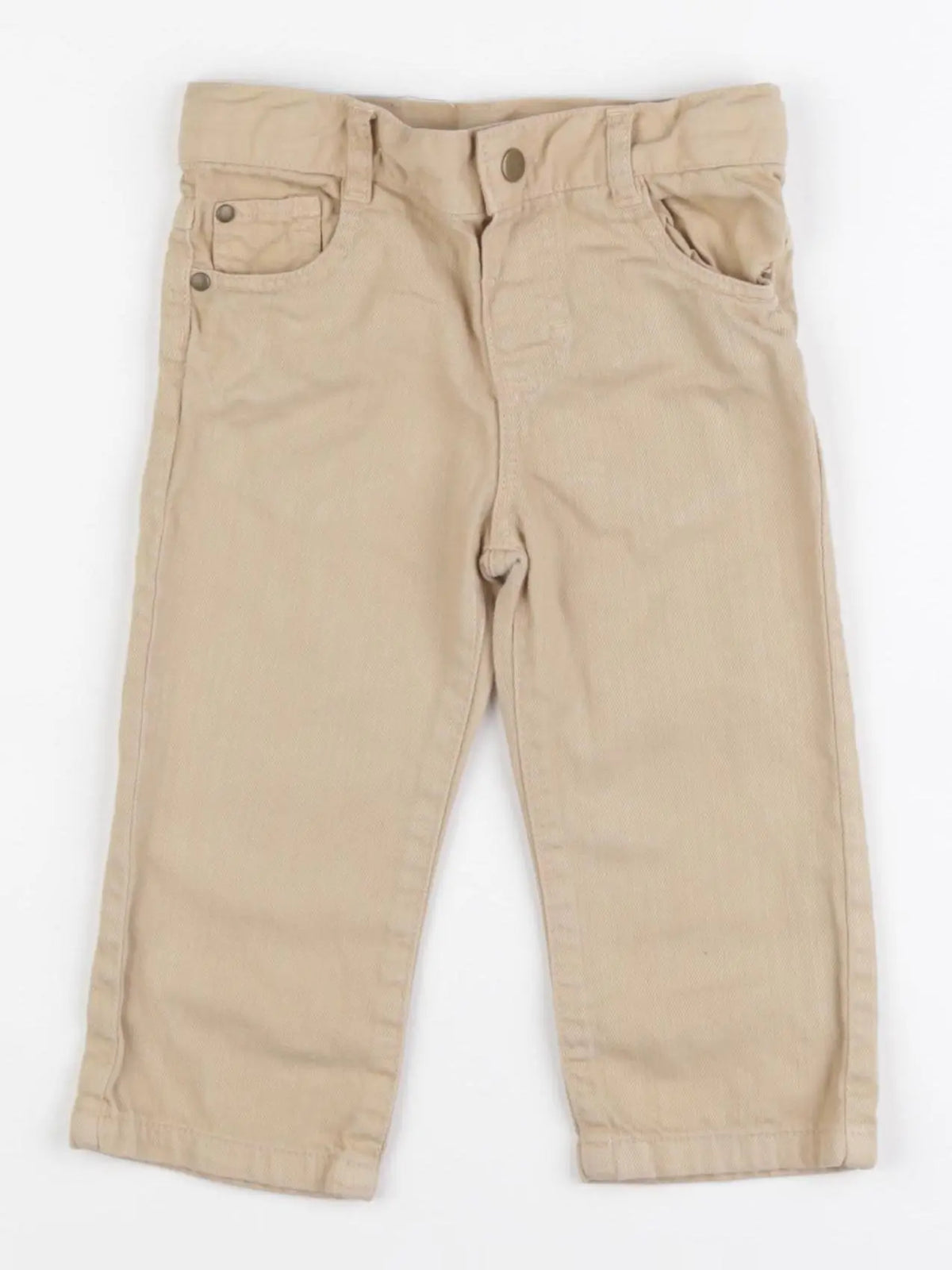 Boutchou - jean beige - 12 mois